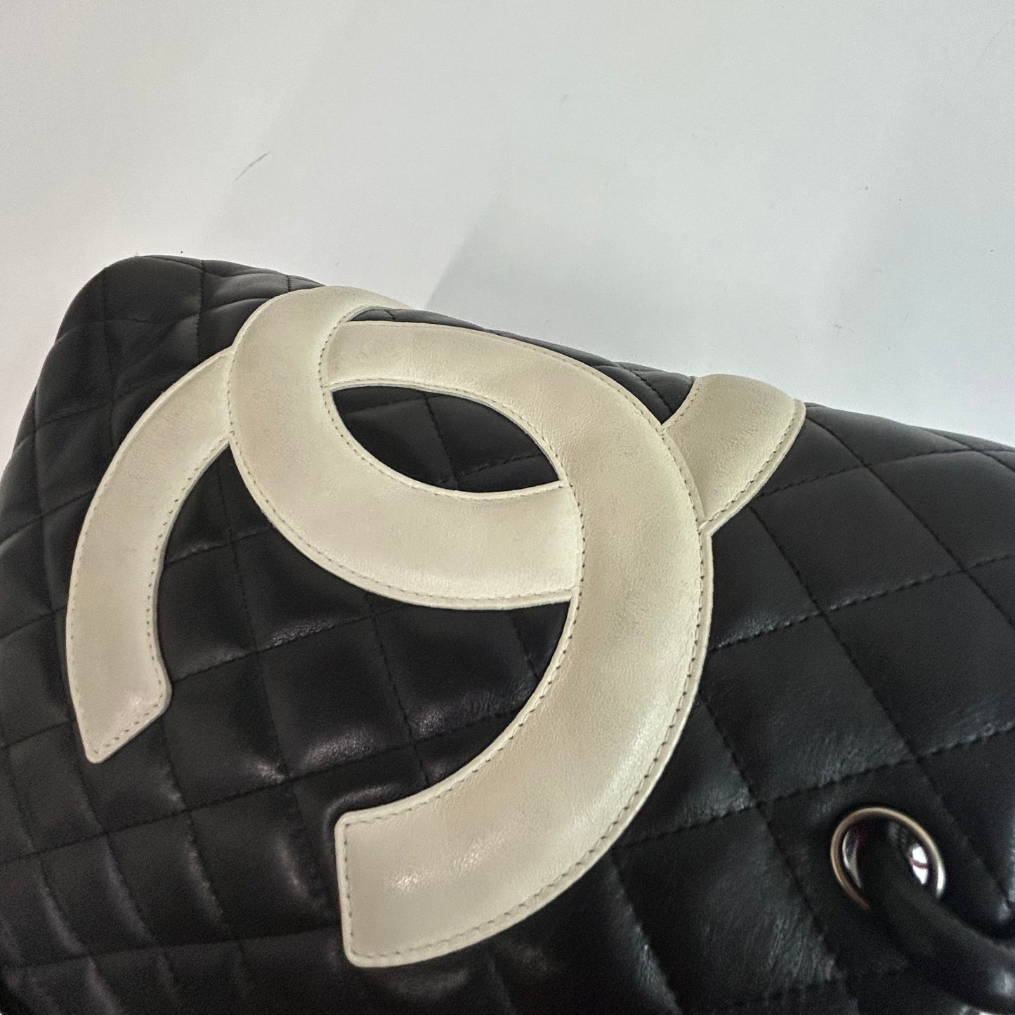 Chanel Black Cambon Small Tote Bag