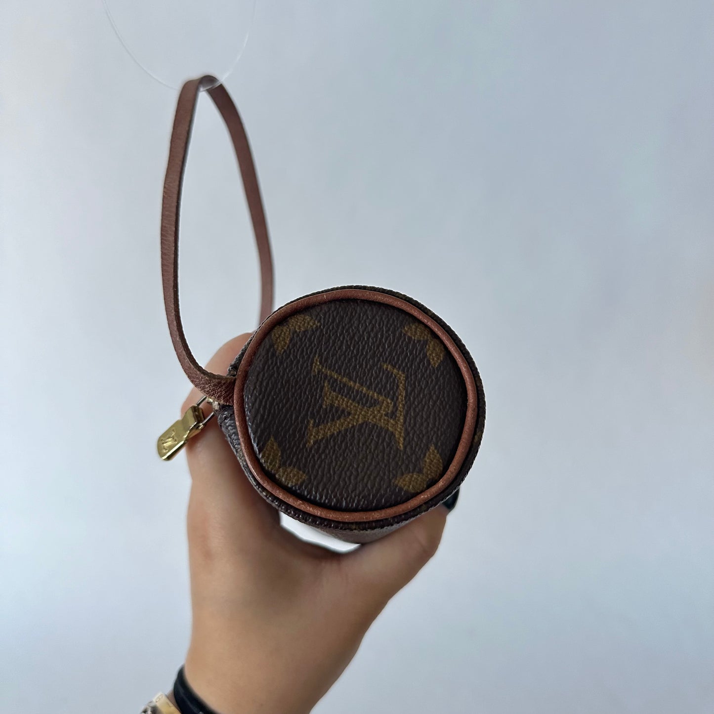 Louis Vuitton Brown Classic Monogram Mini Papillon Pochette