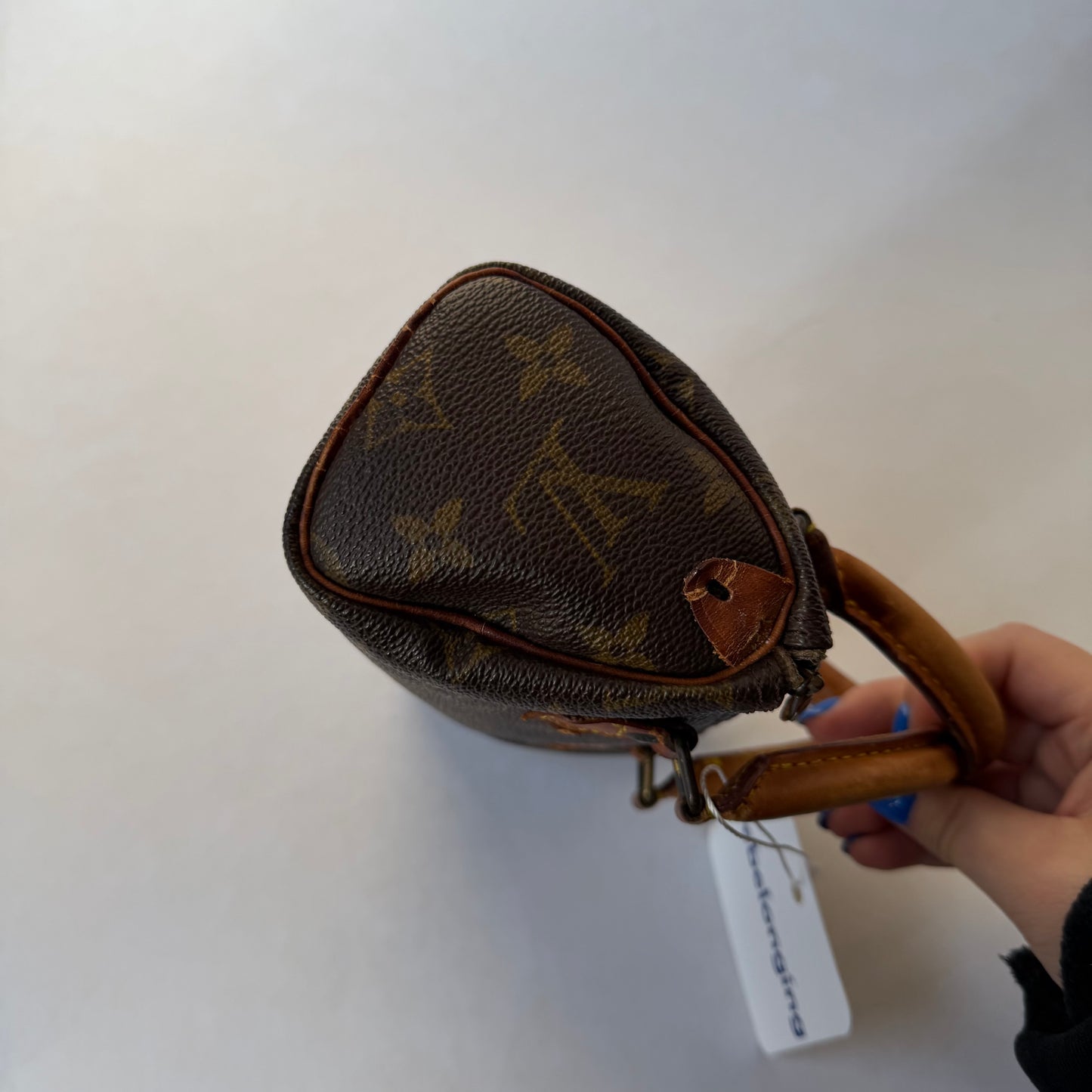 Louis Vuitton Classic Brown Monogram Nano Mini Speedy