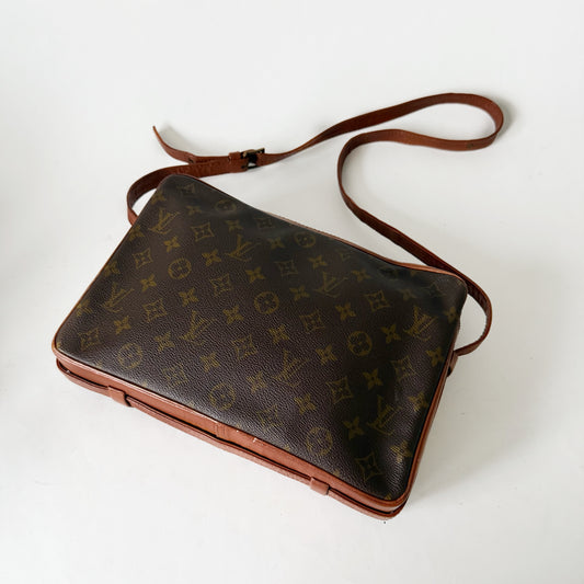 Louis Vuitton Brown Monogram Sac Bandouliere Crossbody