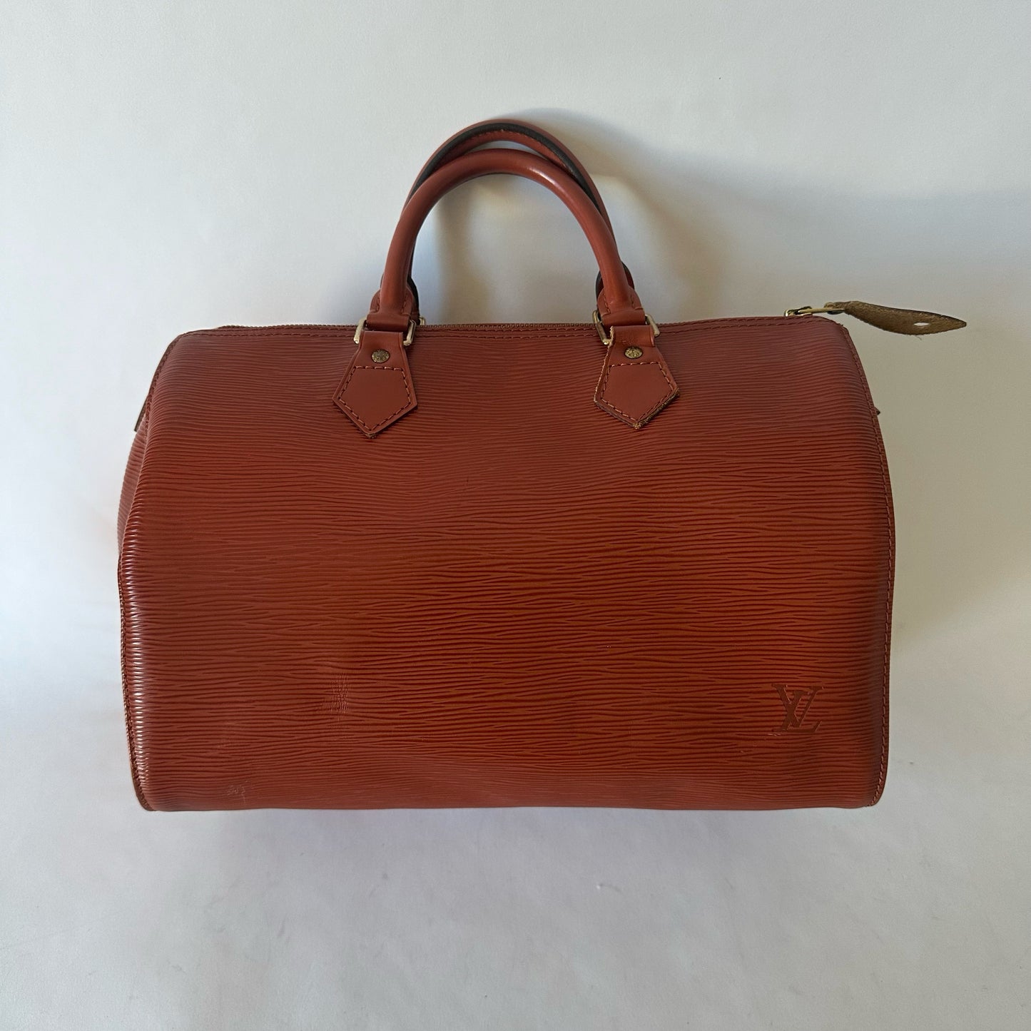 Louis Vuitton 1995 Kenyan Fawn Epi Leather Speedy 30