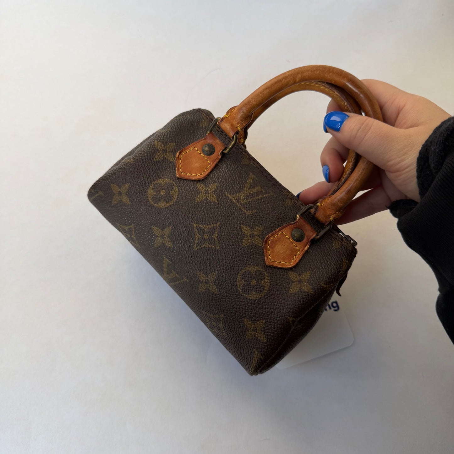Louis Vuitton Classic Brown Monogram Nano Mini Speedy