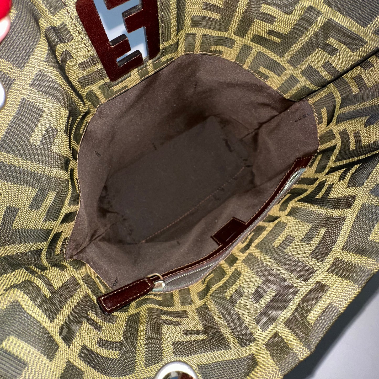 Fendi Brown Zucca Canvas Tote