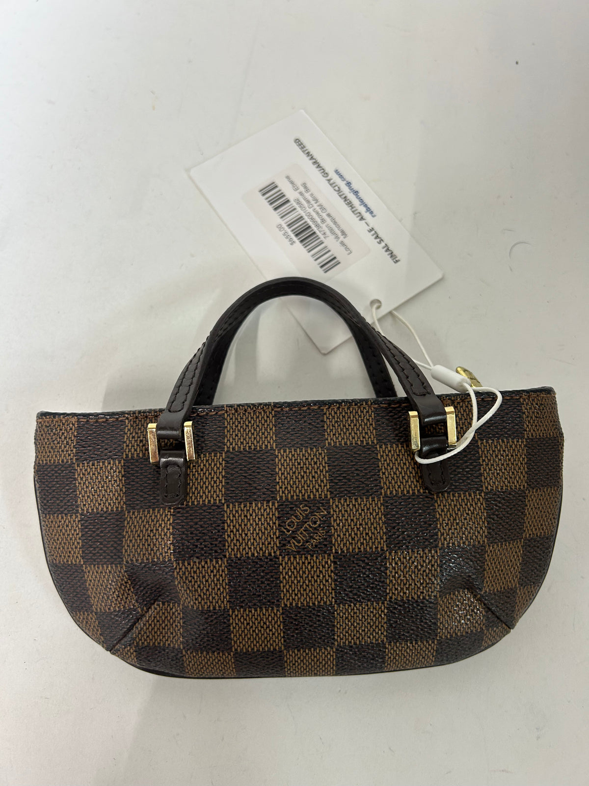 Louis Vuitton Brown Damier Ebene Manosque GM Mini Bag