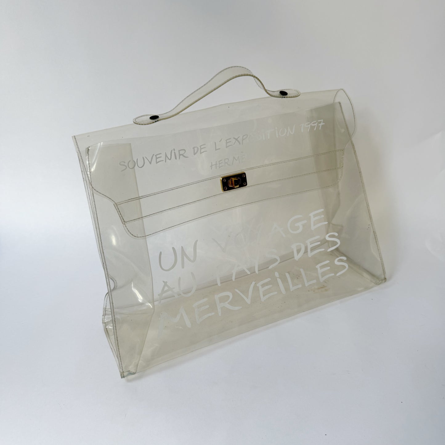 Hermes 1997 Limited Edition PVC Vinyl Kelly Bag