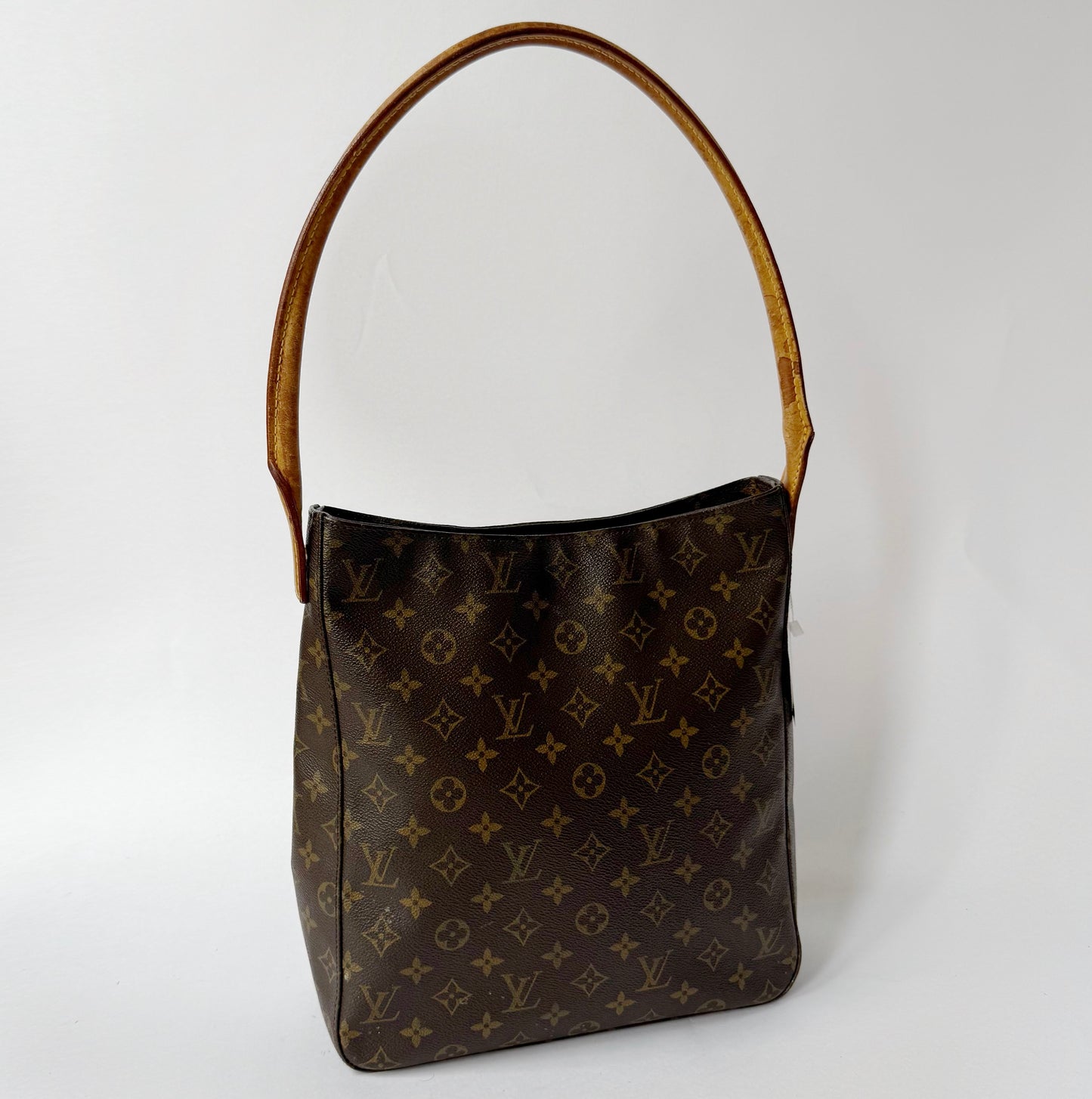 Louis Vuitton Brown Monogram Looping GM Shoulder Bag