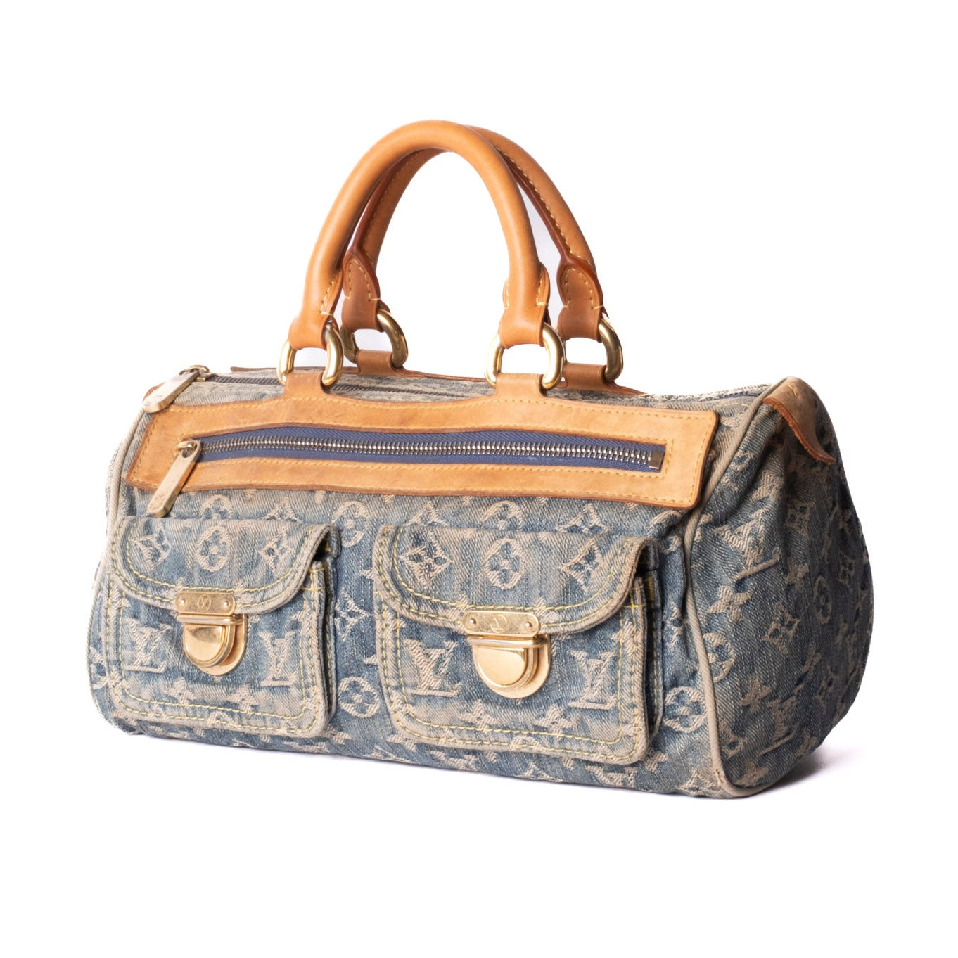 Louis Vuitton Denim Monogram Neo Speedy