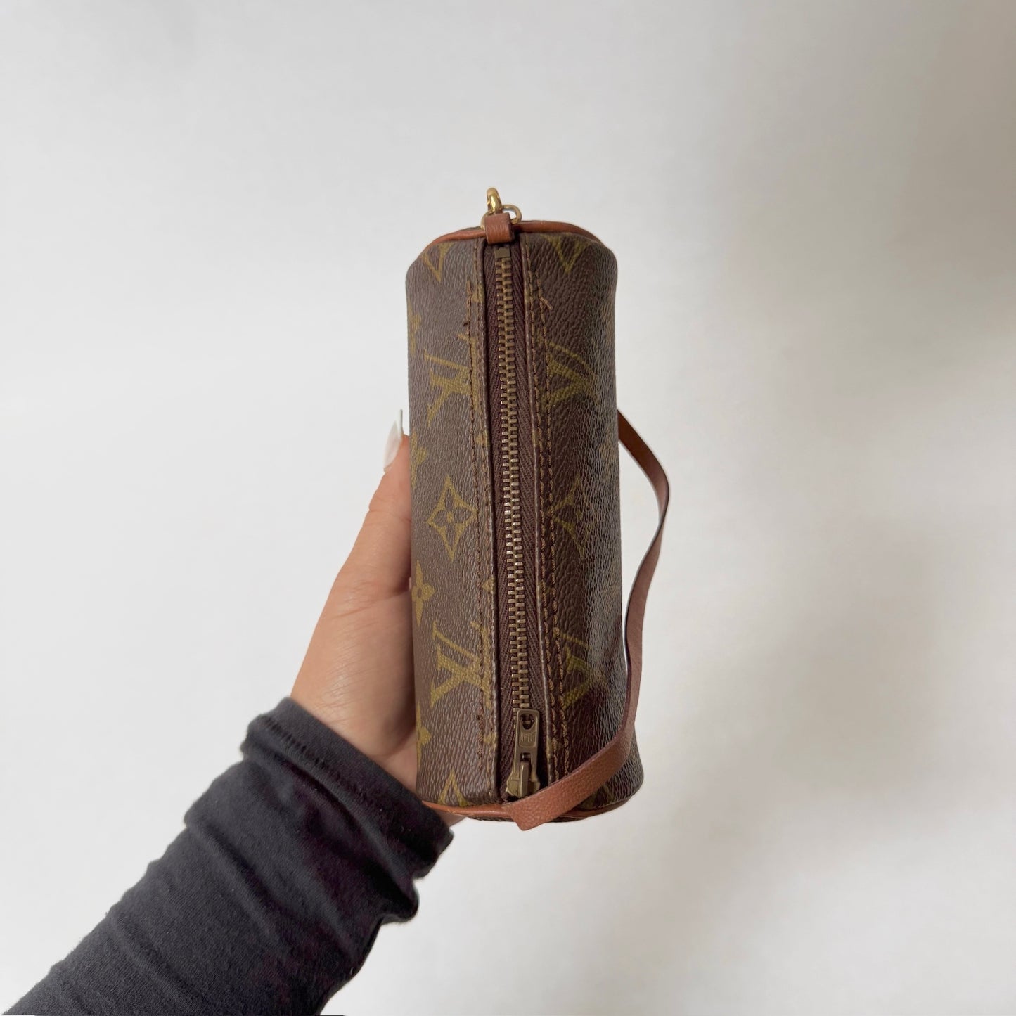 (Copy) Louis Vuitton Brown Monogram Mini Papillon Pochette