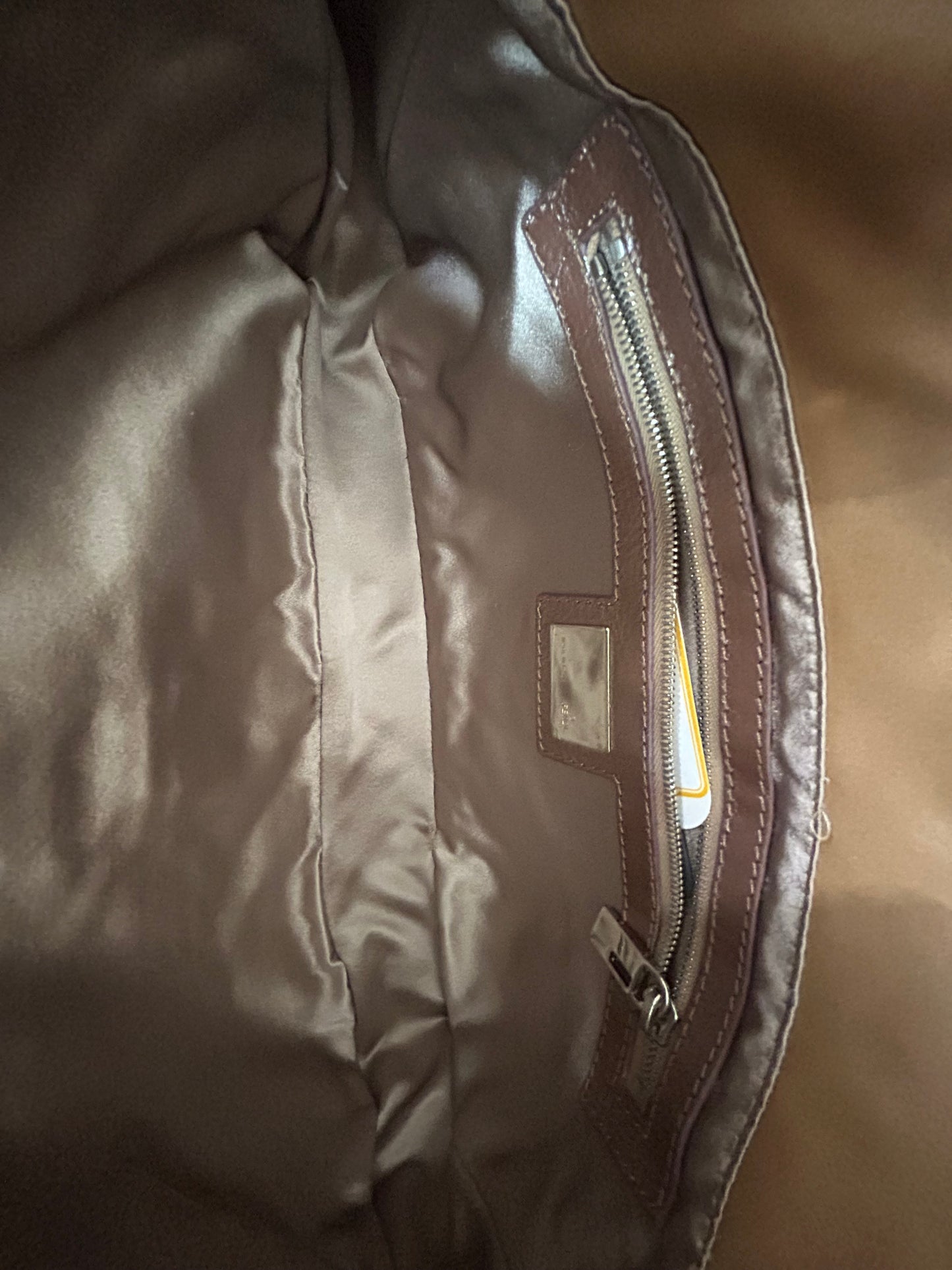 RARE Fendi Multicolor Sequin Plaid Baguette Shoulder Bag