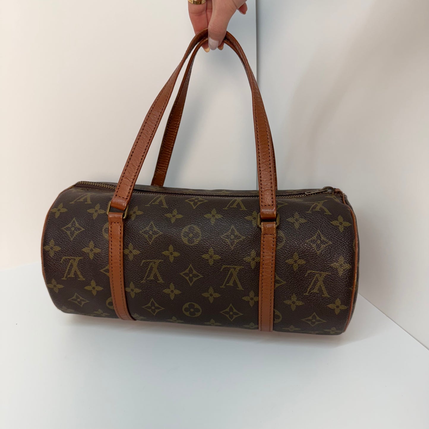 Louis Vuitton Vintage Brown Monogram Papillon 30