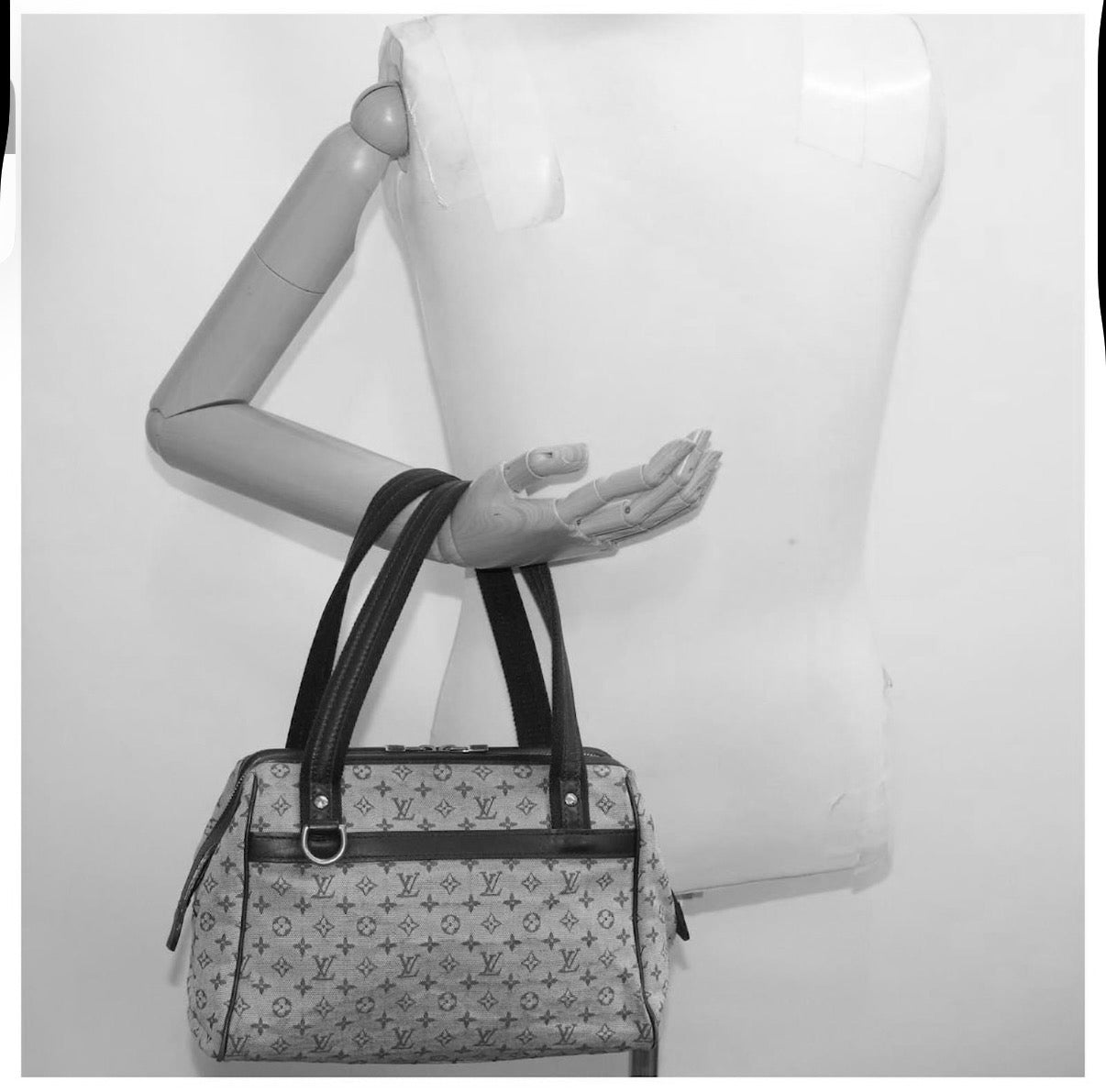 Louis Vuitton Red Monogram Minilin Josephine Bag