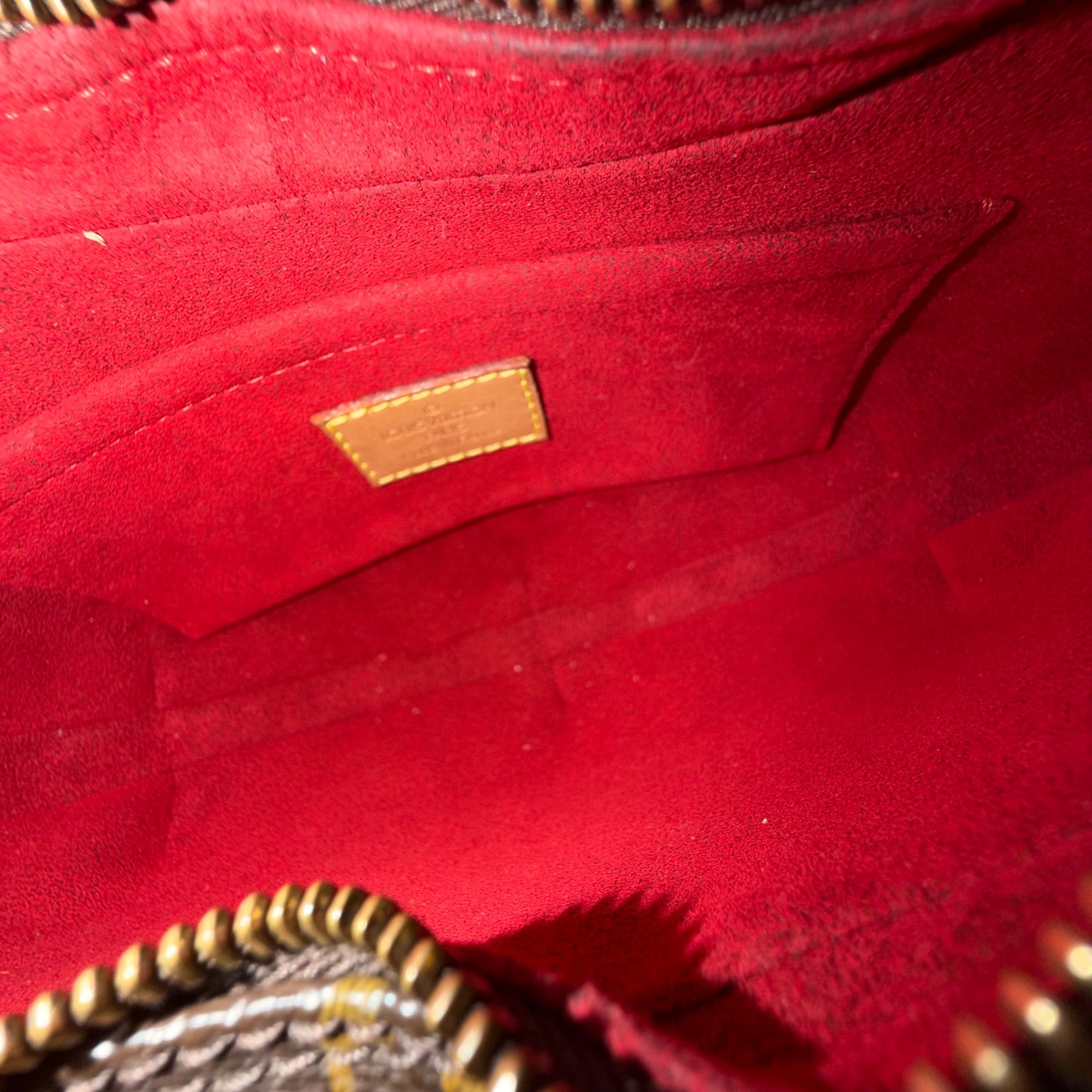 Louis Vuitton Brown Canvas Monogram Croissant PM Shoulder Bag