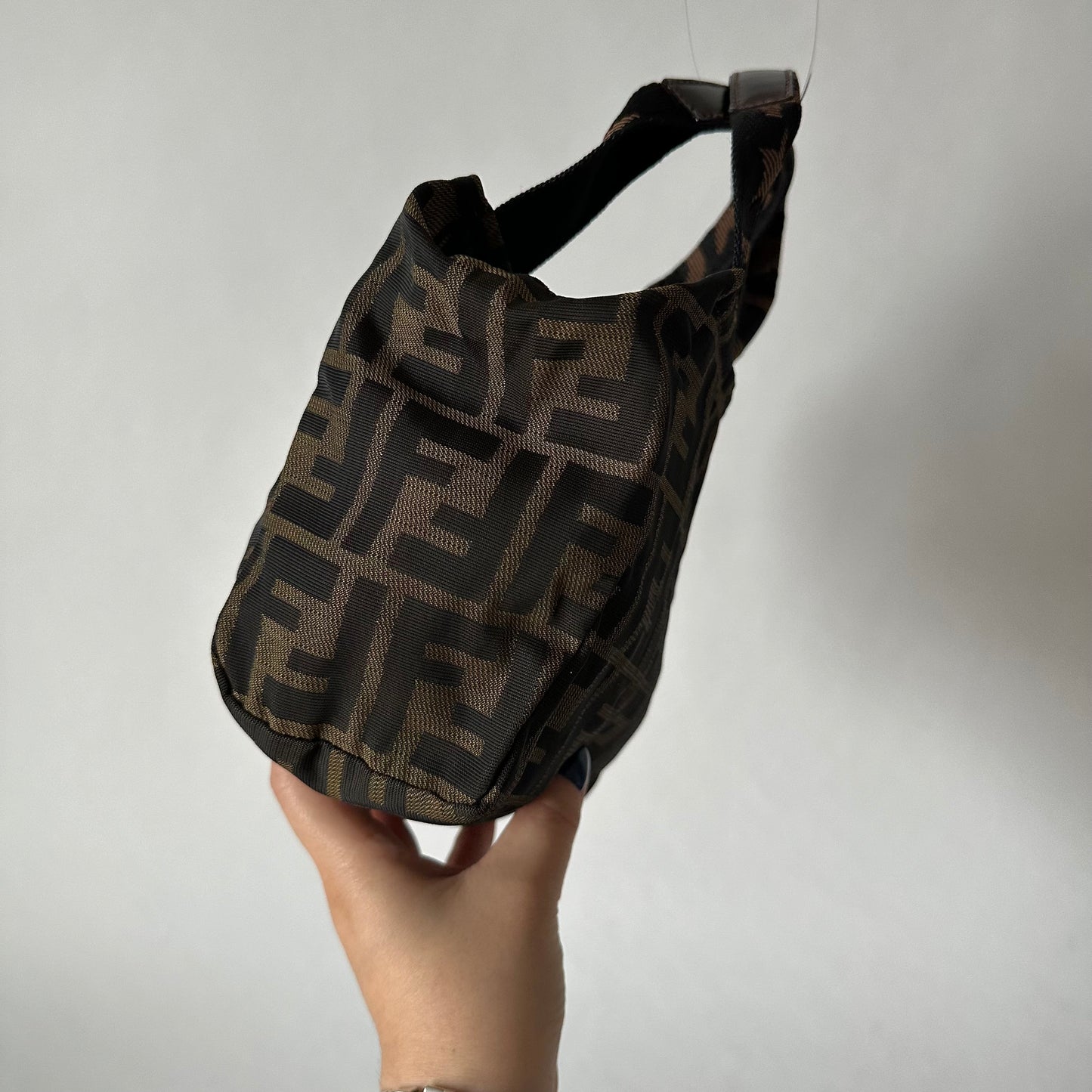 Fendi Brown Zucca Mini Bag
