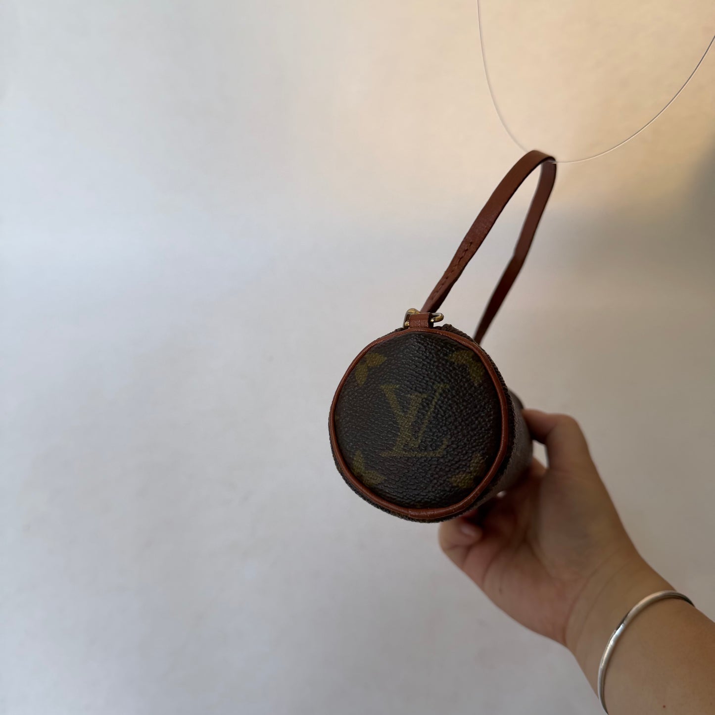 Louis Vuitton Brown Monogram Mini Papillon Pochette