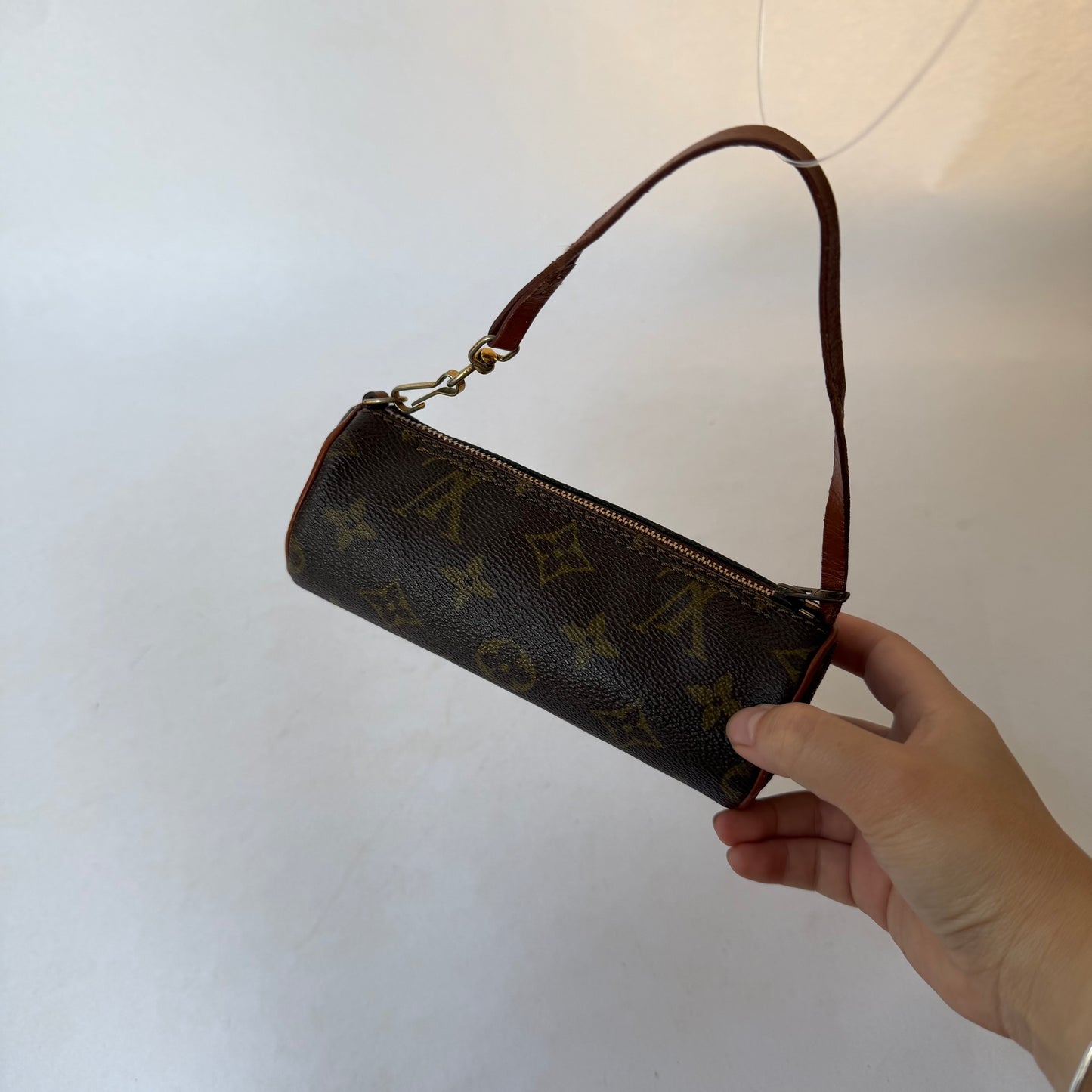 Louis Vuitton Brown Monogram Mini Papillon Pochette