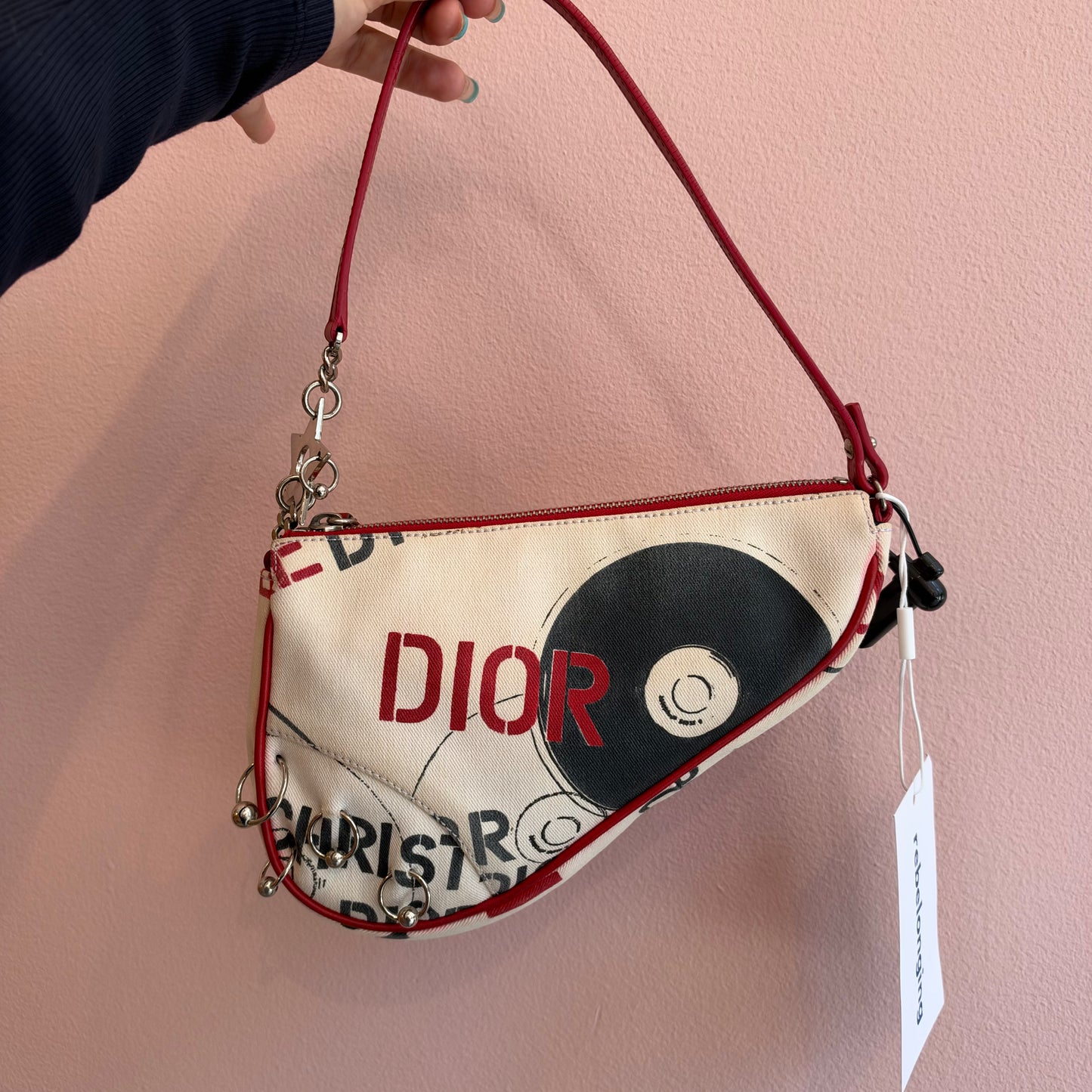 Christian Dior Hardcore Mini Saddle Pochette