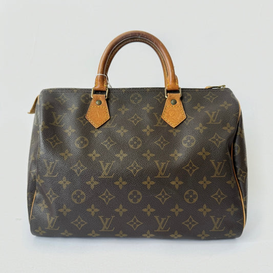 Louis Vuitton Brown Monogram Canvas Speedy 30