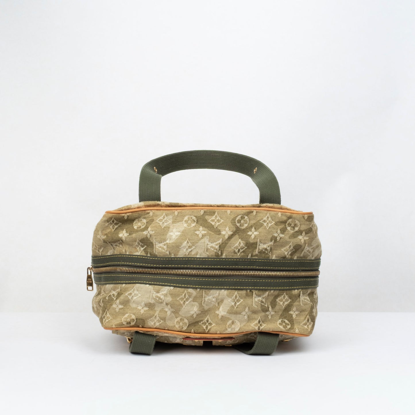 RARE Louis Vuitton X Murakami Green Denim Monogram Jasmine Shoulder Bag