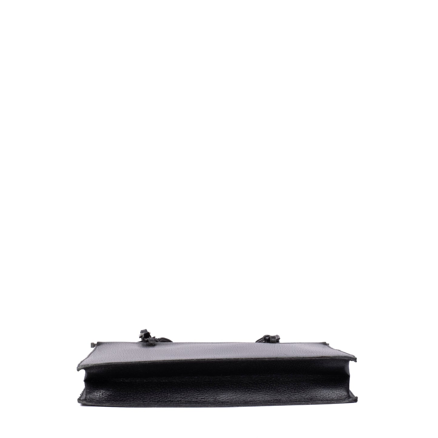 Gucci Black Pebbled Leather Tote Shoulder Bag