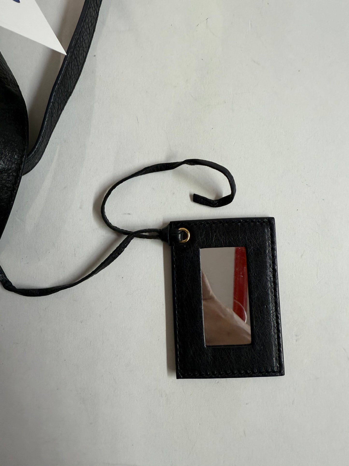Balenciaga Black Leather Mini City Bag Giant GHW