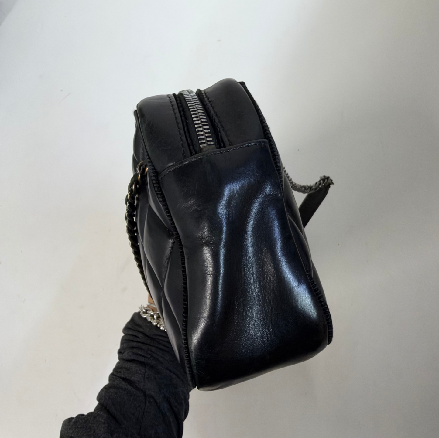 Chanel Black Camera Shoulder Bag