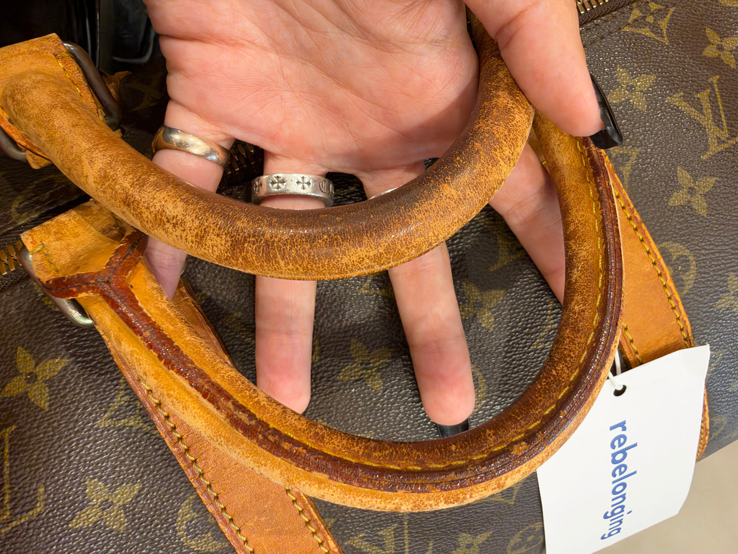 Louis Vuitton Keepall 55 Monogram Duffle Bag