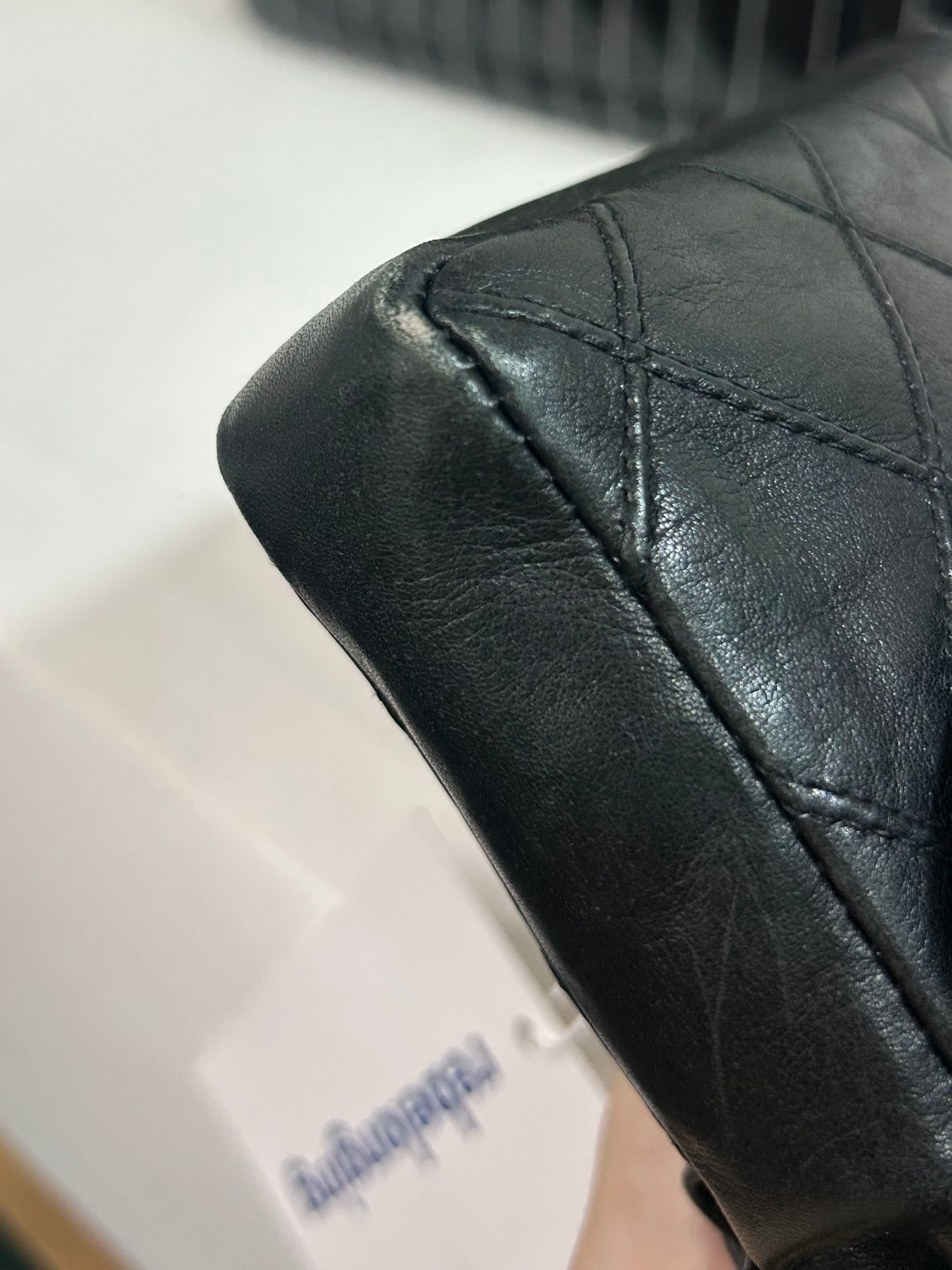 Chanel Black Lambskin Quilted Fanny Pack