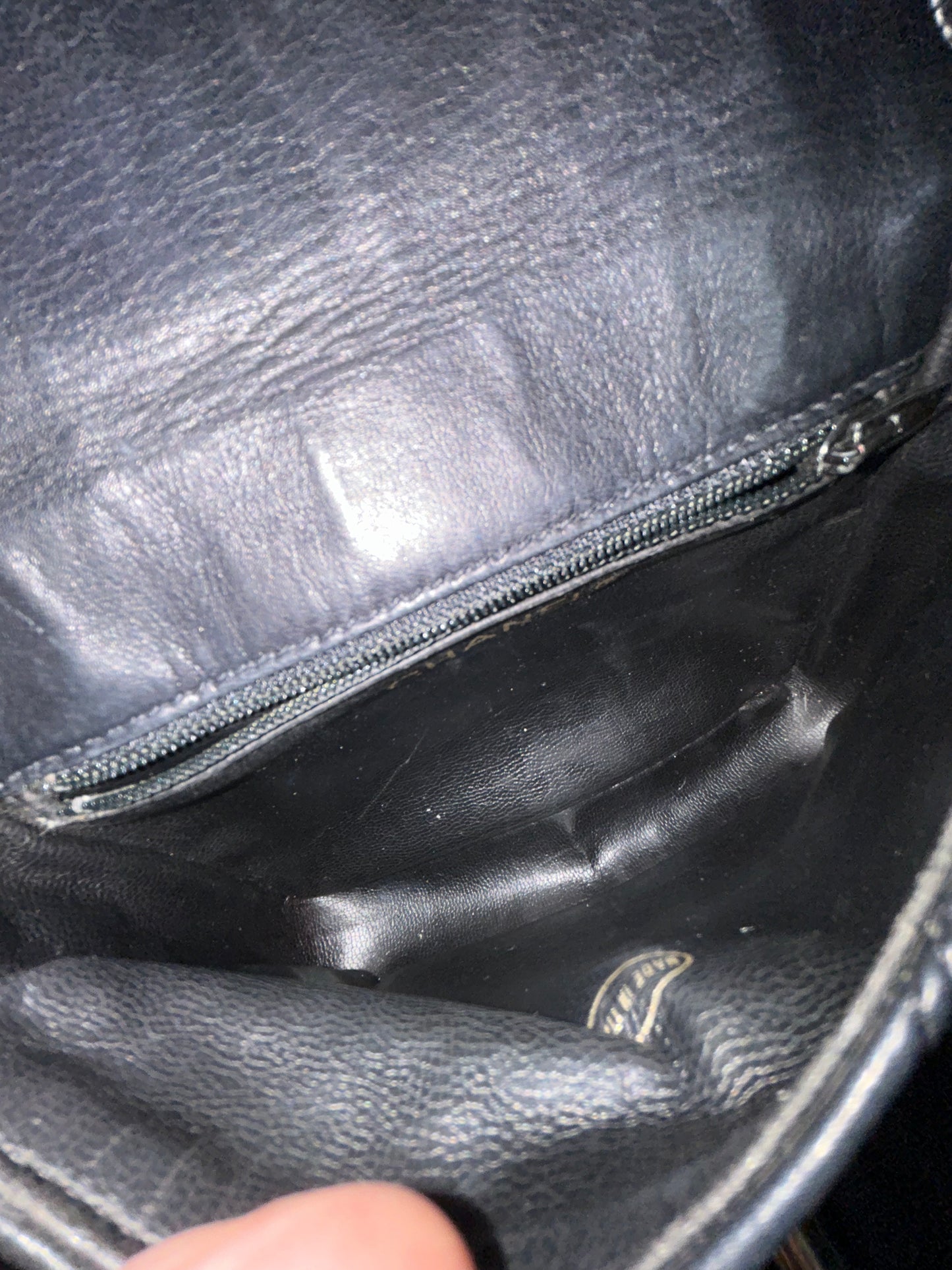 Chanel Black Lambskin Quilted Fanny Pack