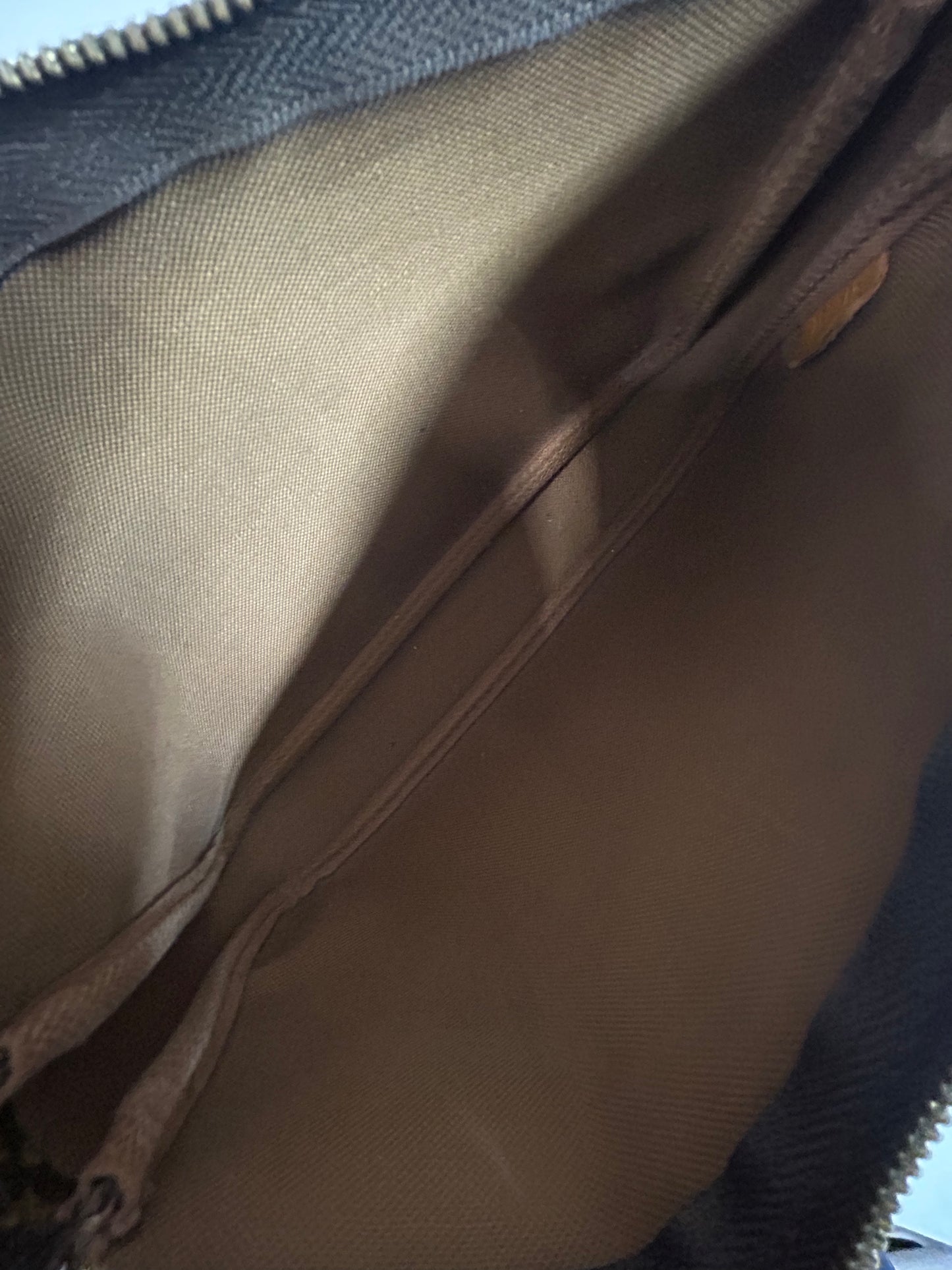 Louis Vuitton Classic Brown Monogram Pochette Accessories