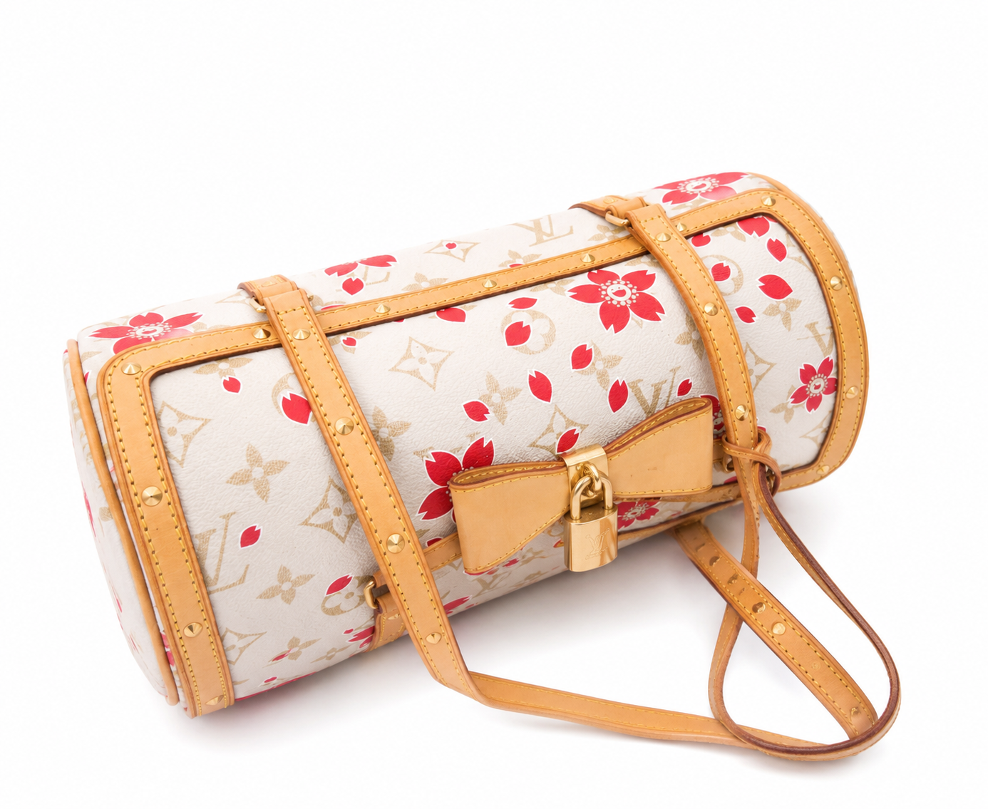 Louis Vuitton X Murakami White Multicolored Monogram Cherry Blossom Papillon