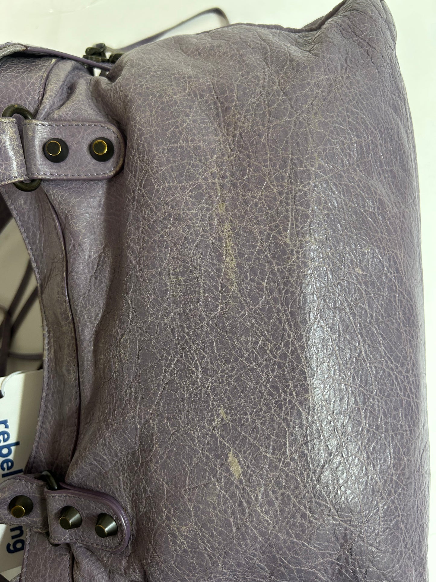 Balenciaga Lilac Purple Town City Bag