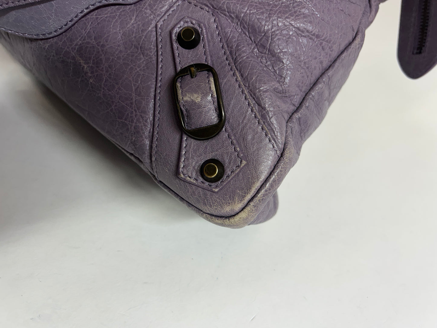 Balenciaga Lilac Purple Town City Bag