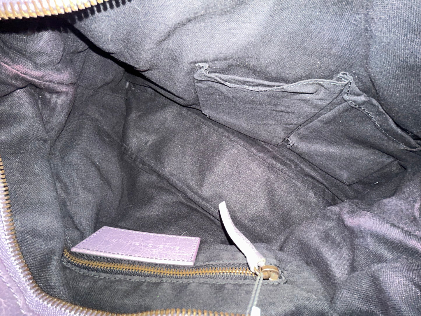 Balenciaga Lilac Purple Town City Bag
