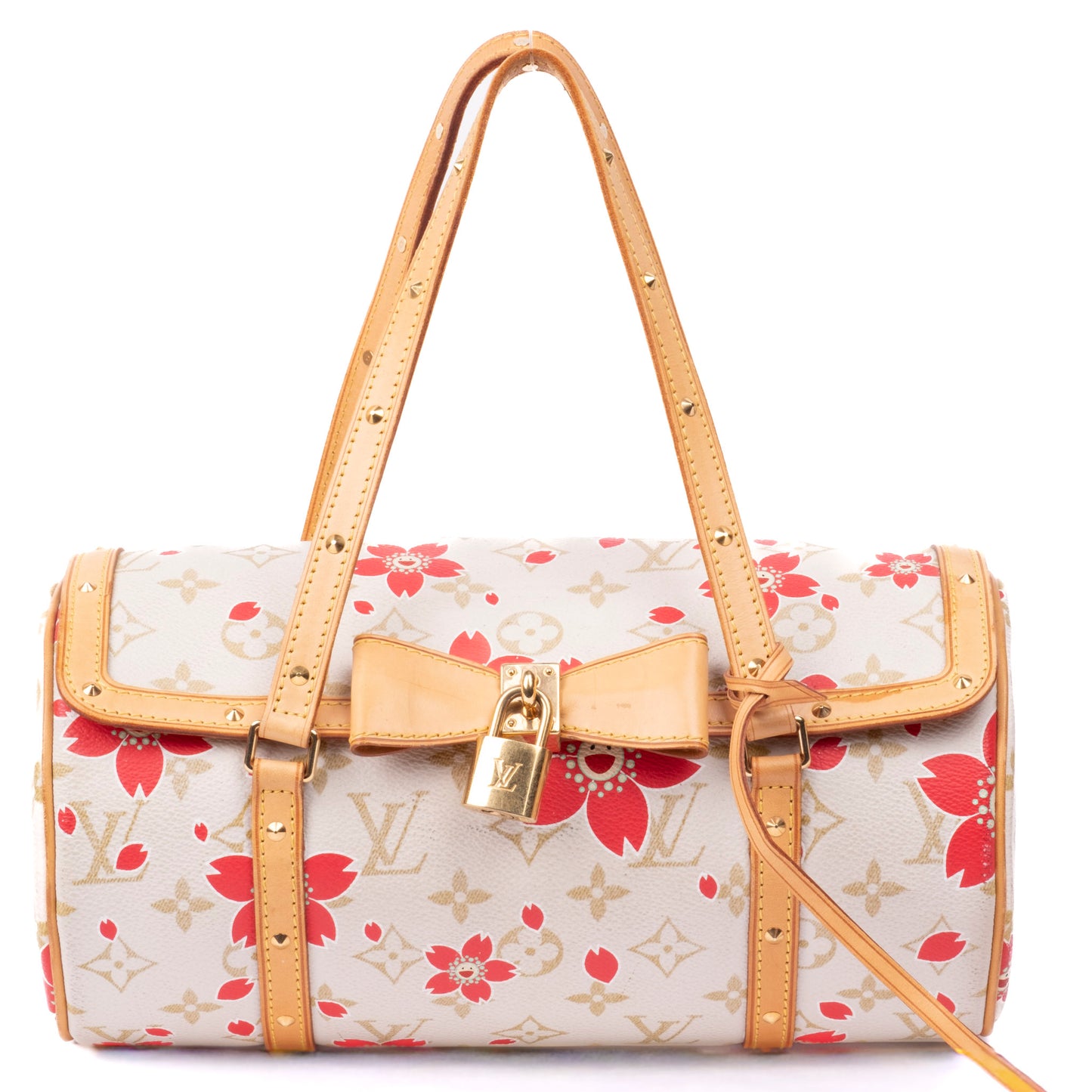 Louis Vuitton X Murakami White Multicolored Monogram Cherry Blossom Papillon