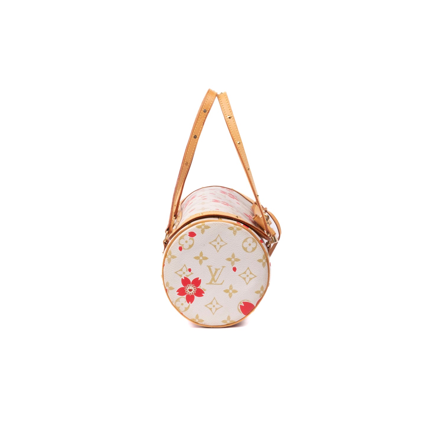 Louis Vuitton X Murakami White Multicolored Monogram Cherry Blossom Papillon