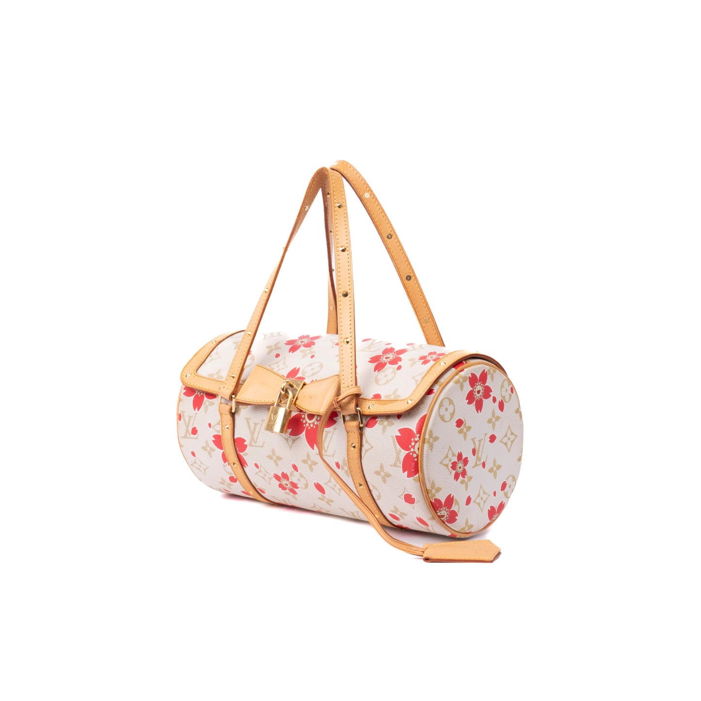 Louis Vuitton X Murakami White Multicolored Monogram Cherry Blossom Papillon