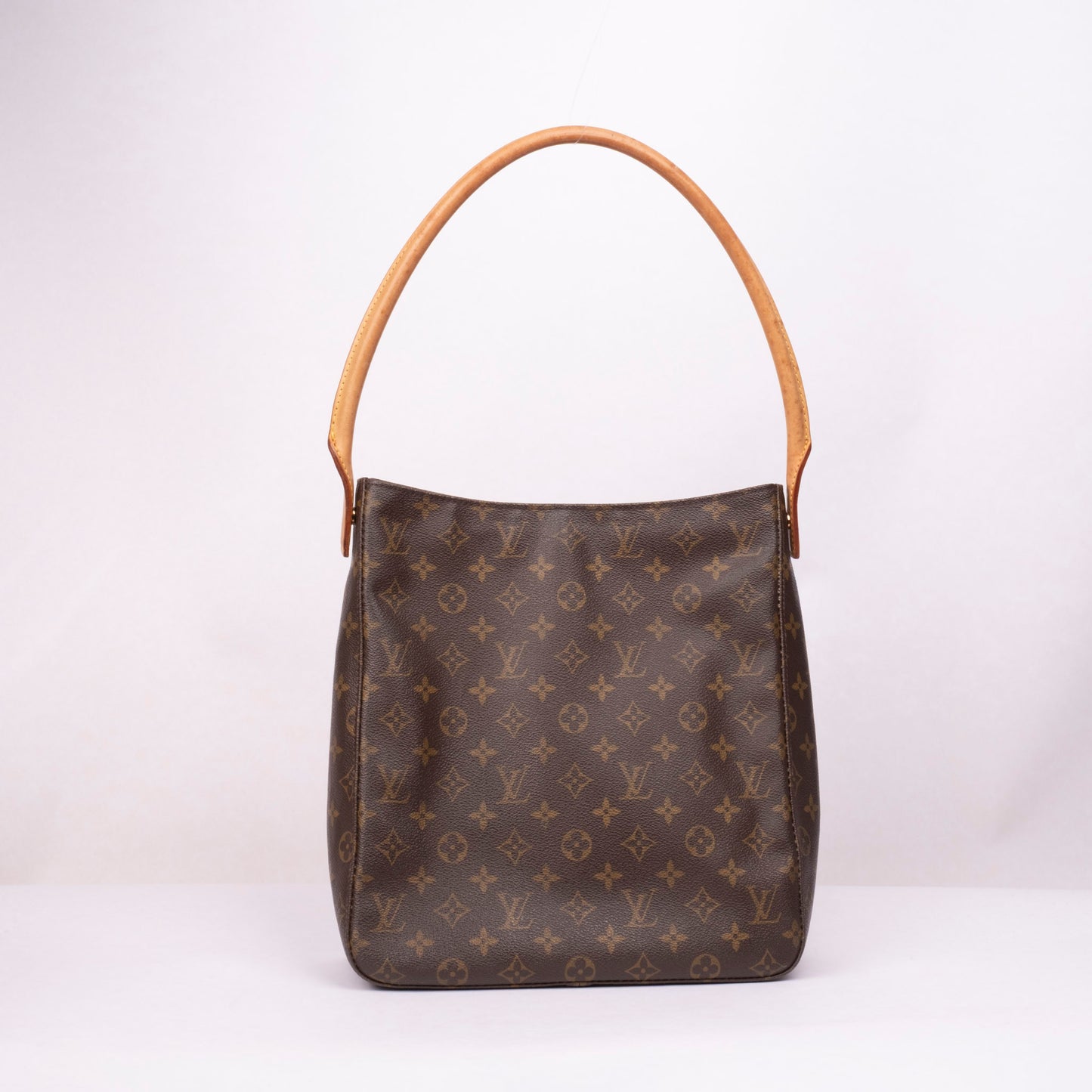 Louis Vuitton Brown Monogram Looping GM Shoulder Bag