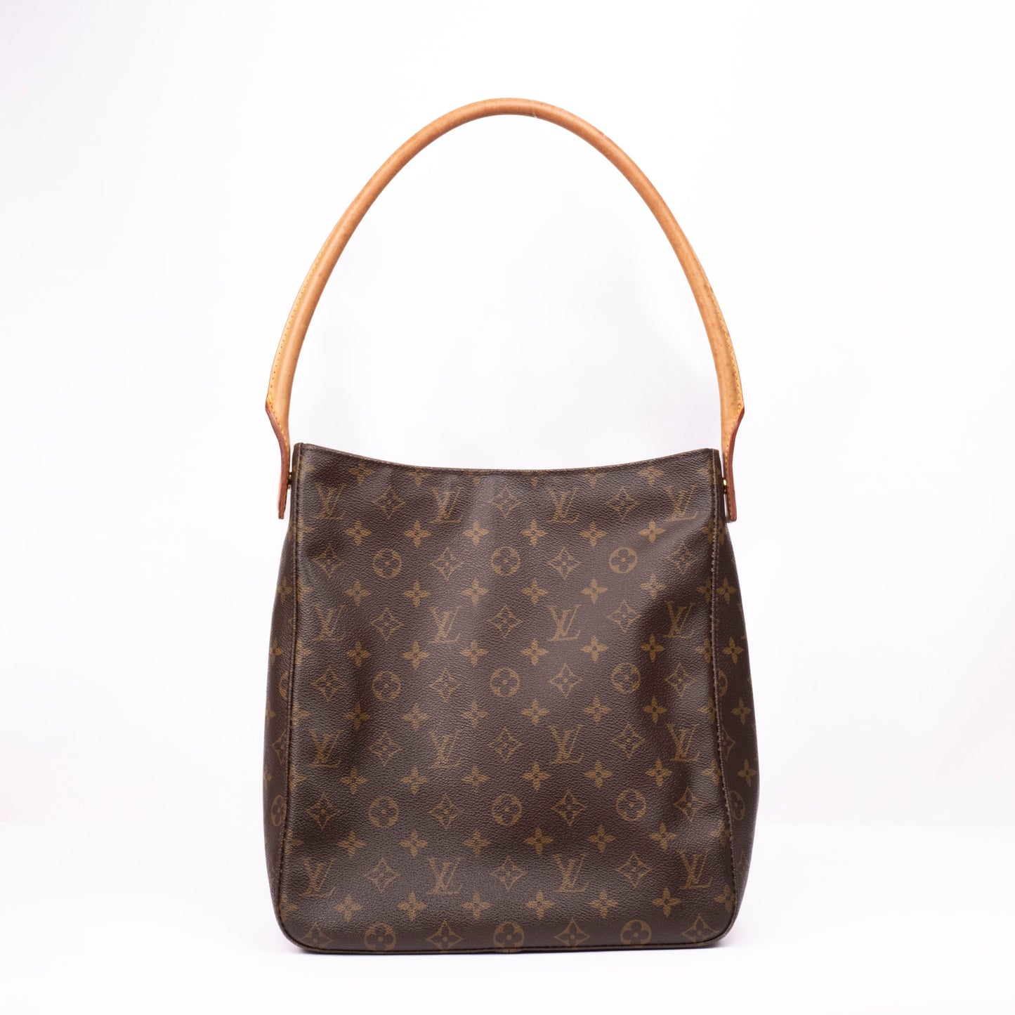 Louis Vuitton Brown Monogram Looping GM Shoulder Bag