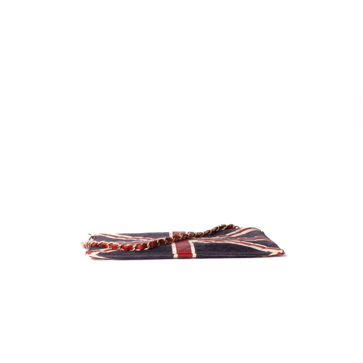 Chanel 2006 Union Jack Flat Pochette Bag