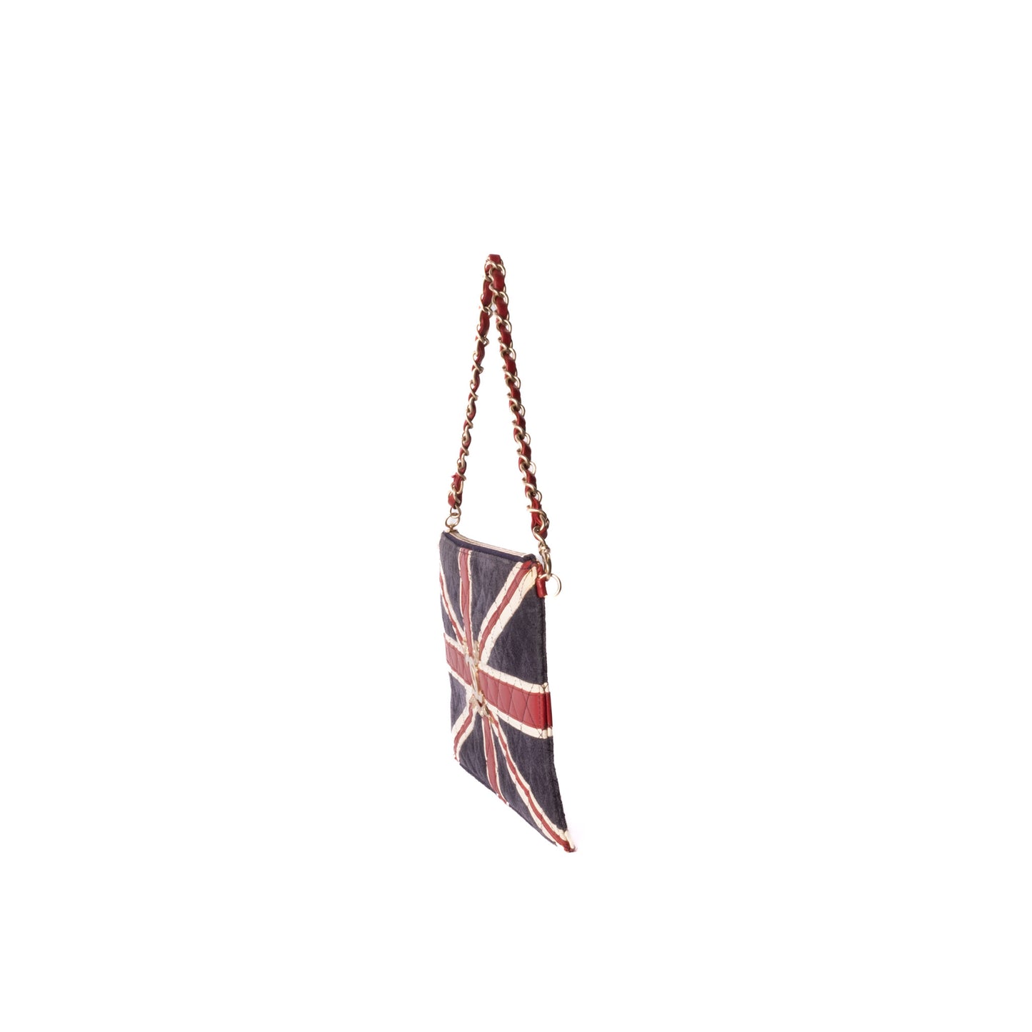 Chanel 2006 Union Jack Flat Pochette Bag