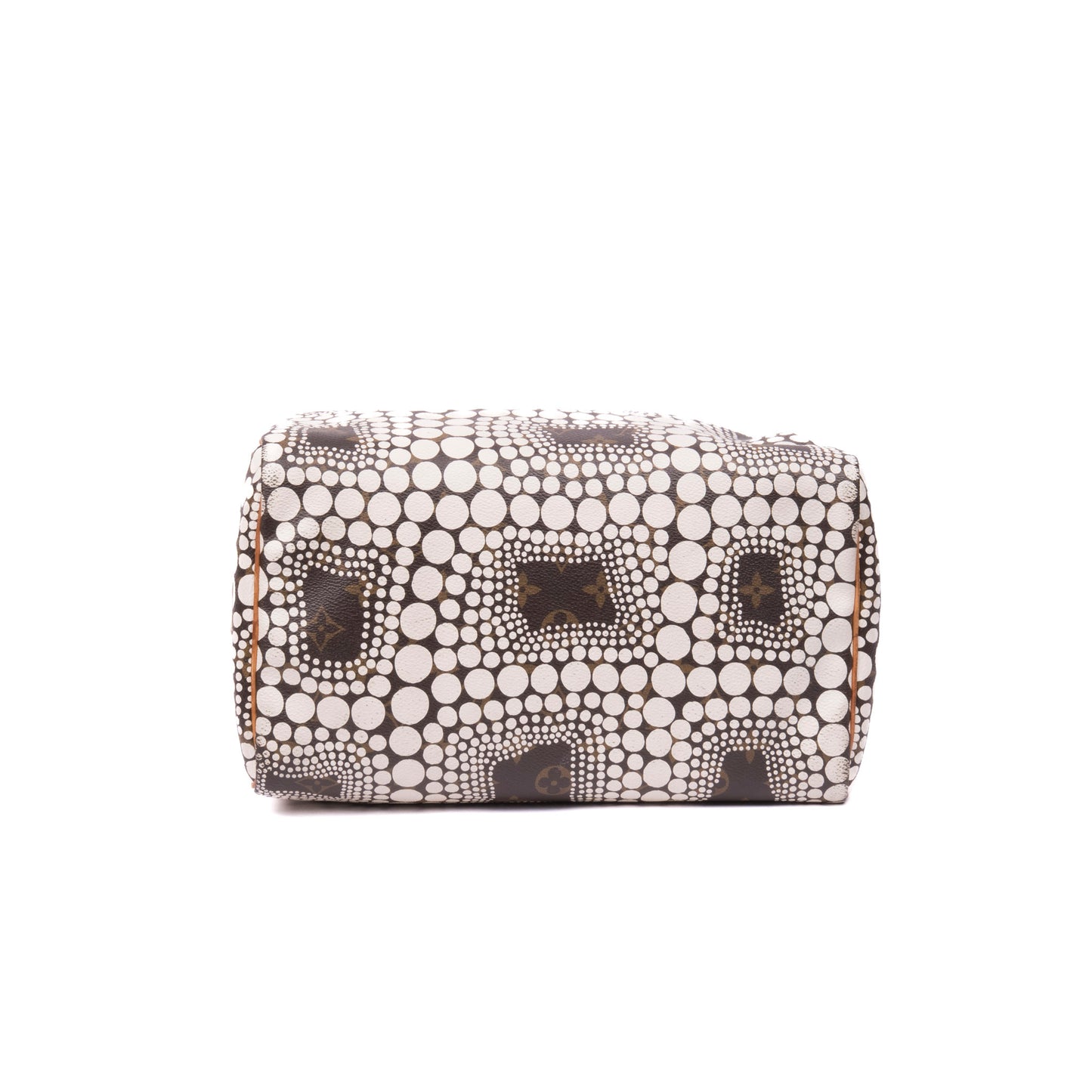 Louis Vuitton x Yayoi Kusama 2012 White Dot Speedy 30 Bag