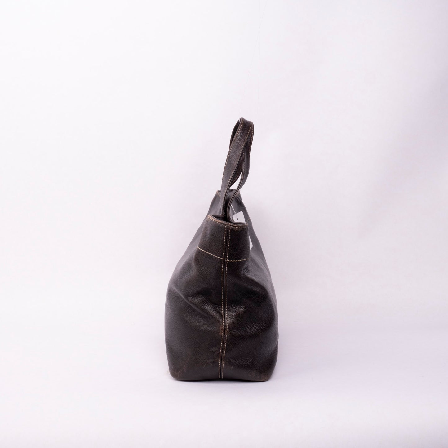 Chanel Brown Caviar Leather Tote Bag