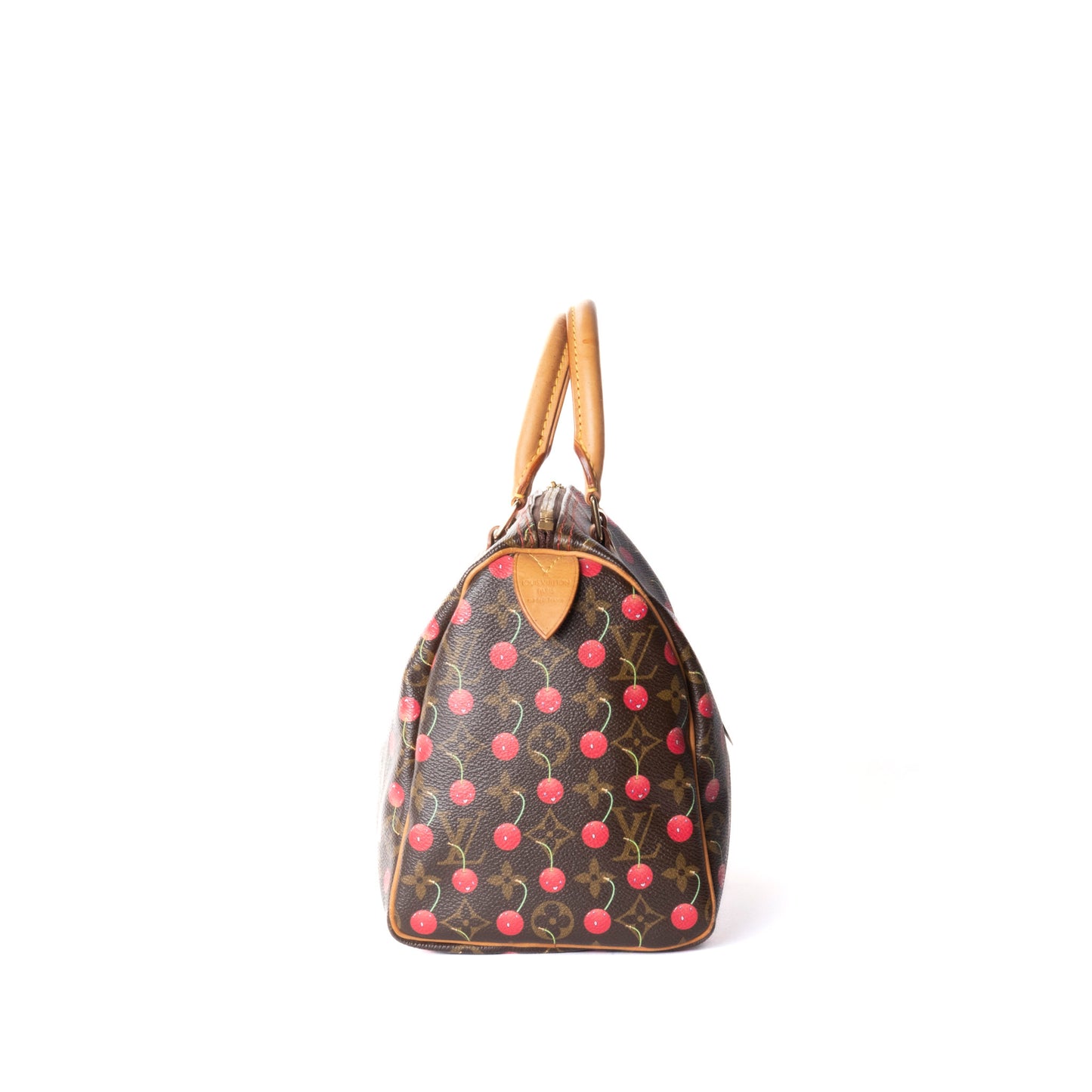 Louis Vuitton x Murakami 2005 Cerises Cherry Speedy 25 Boston Bag