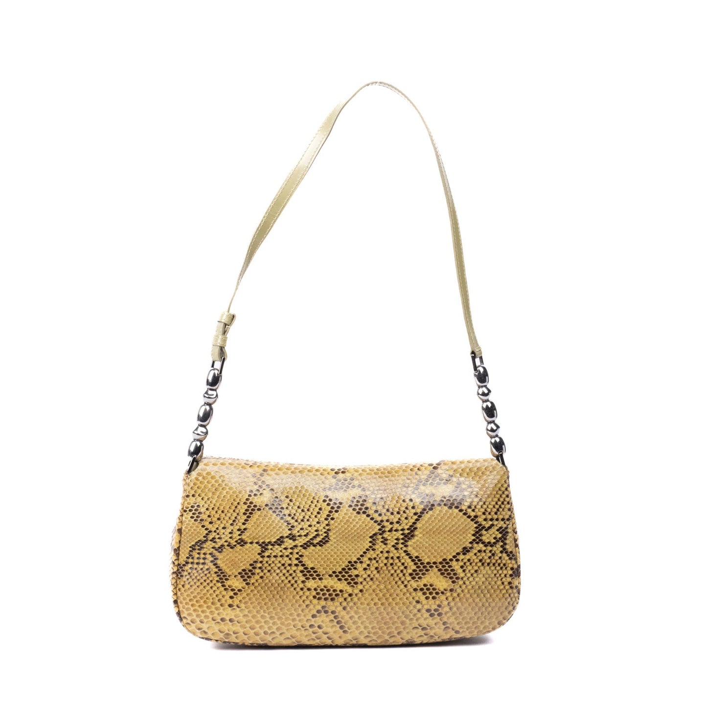 Christian Dior Multicolored Python Leather Malice Shoulder Bag