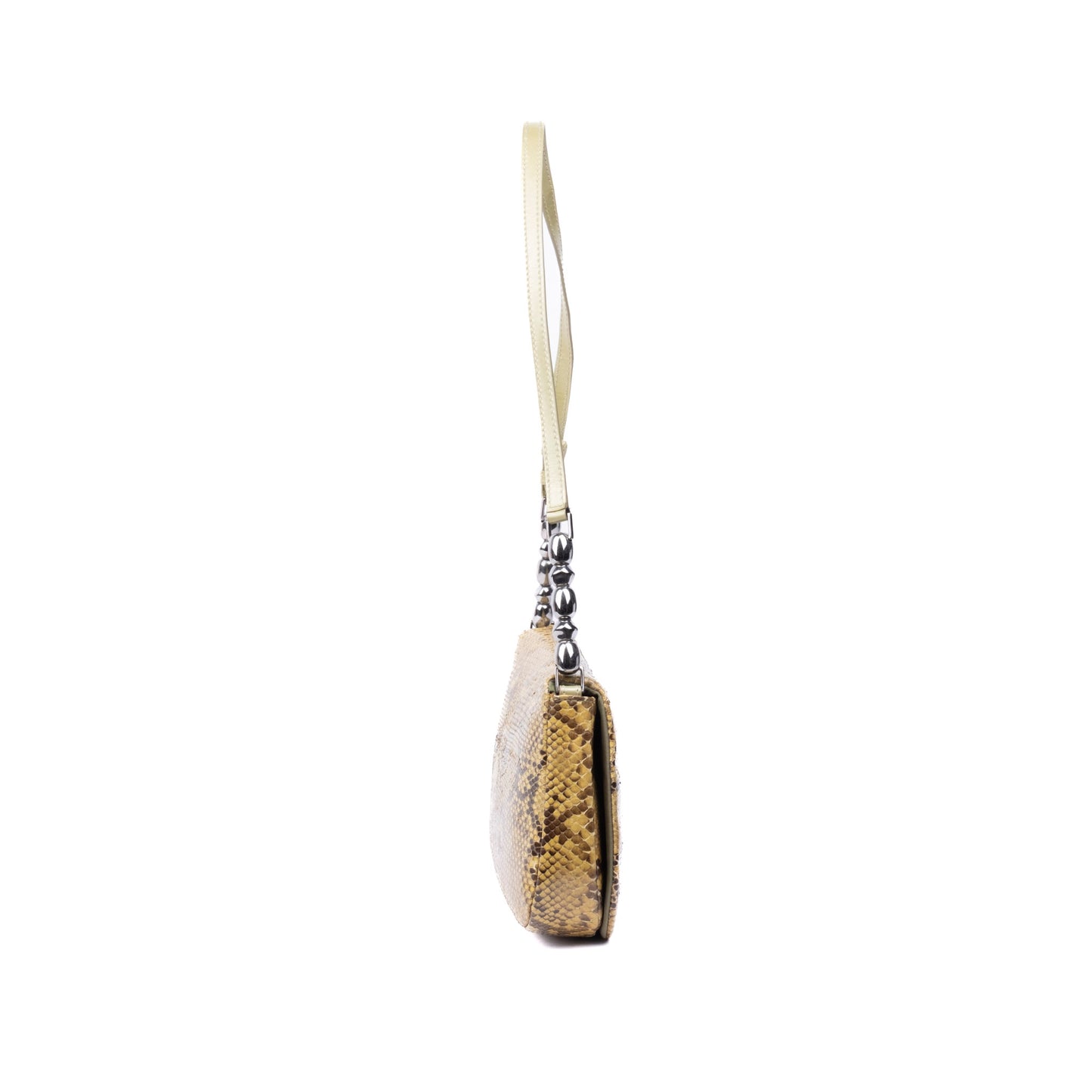 Christian Dior Multicolored Python Leather Malice Shoulder Bag