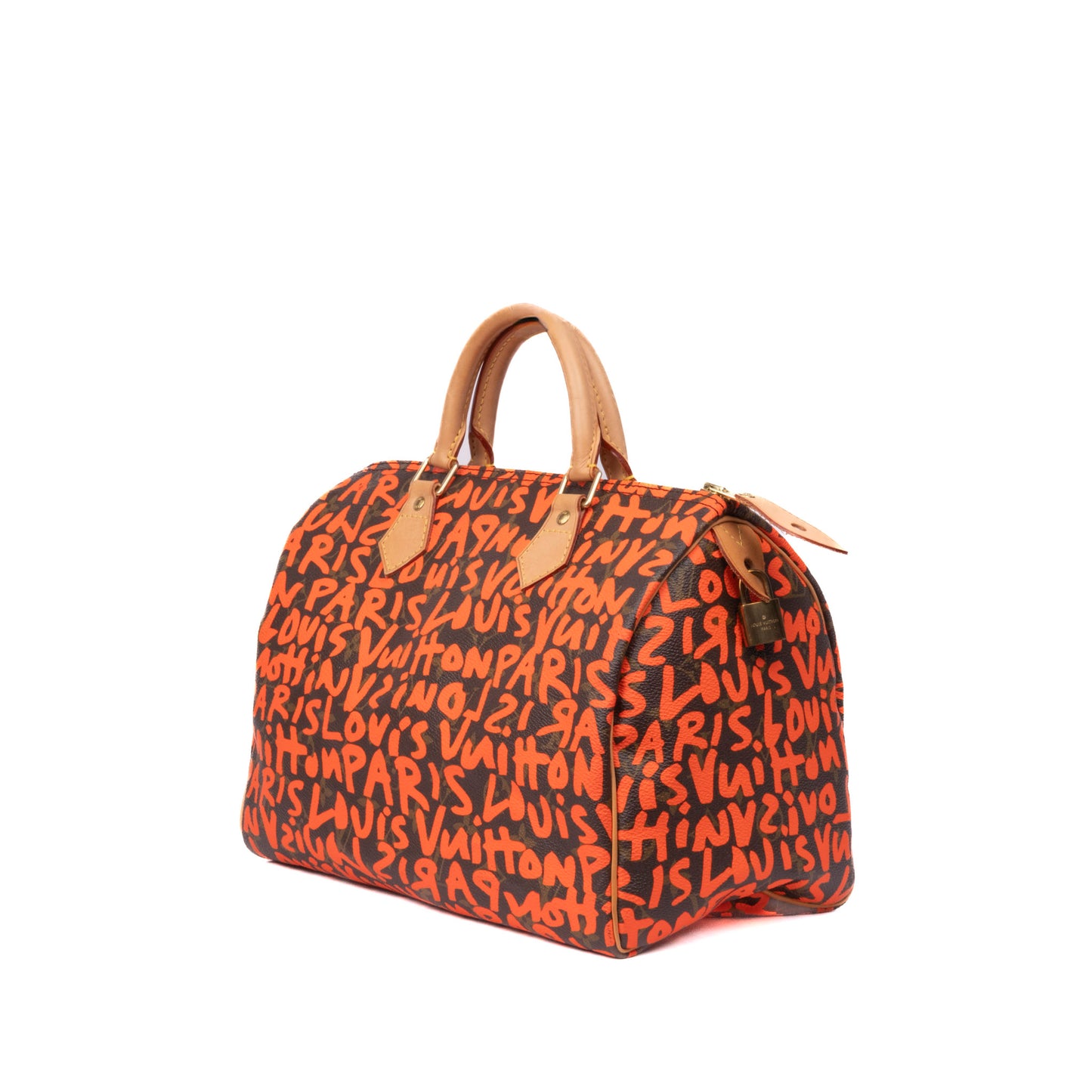 Louis Vuitton x Stephen Sprouse Neon Orange Graffiti Speedy 30
