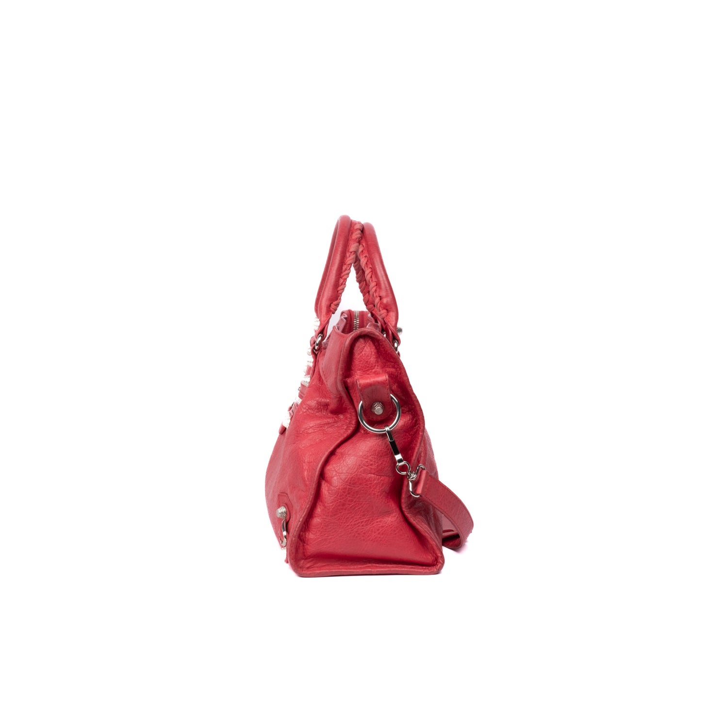 Balenciaga Pink Leather City Bag