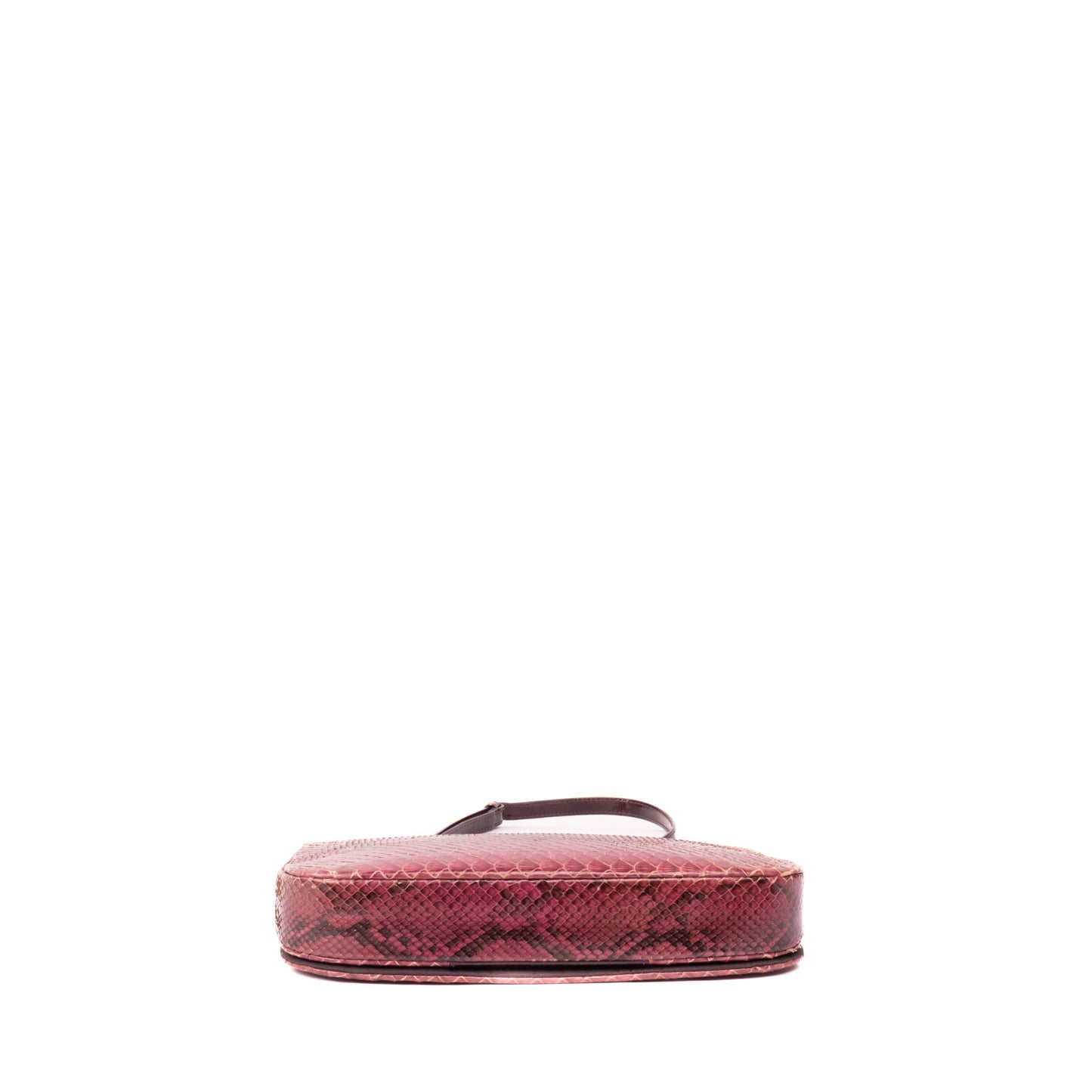 Christian Dior Pink Python Leather Malice Shoulder Bag