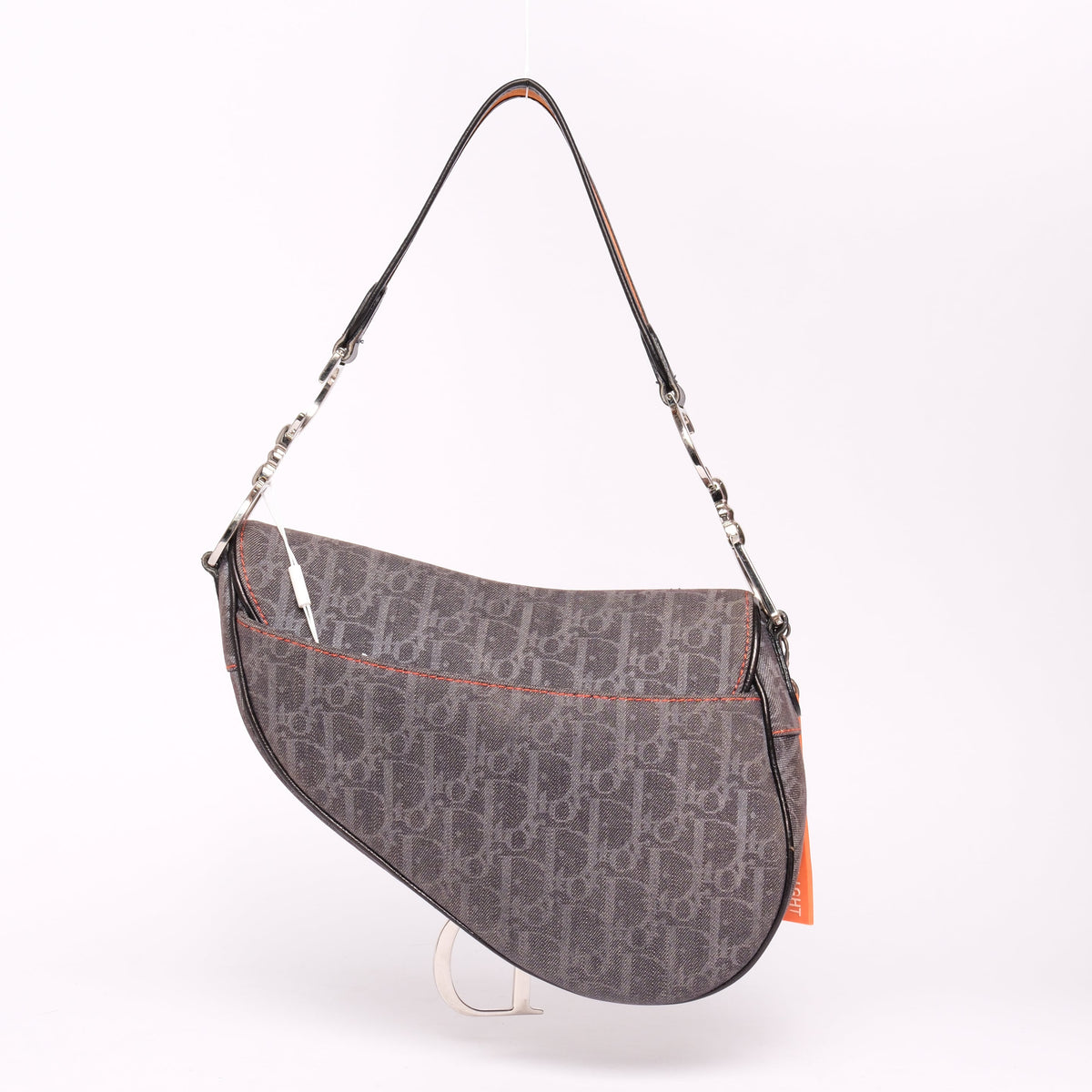 Christian Dior Denim Monogram Flight Saddle