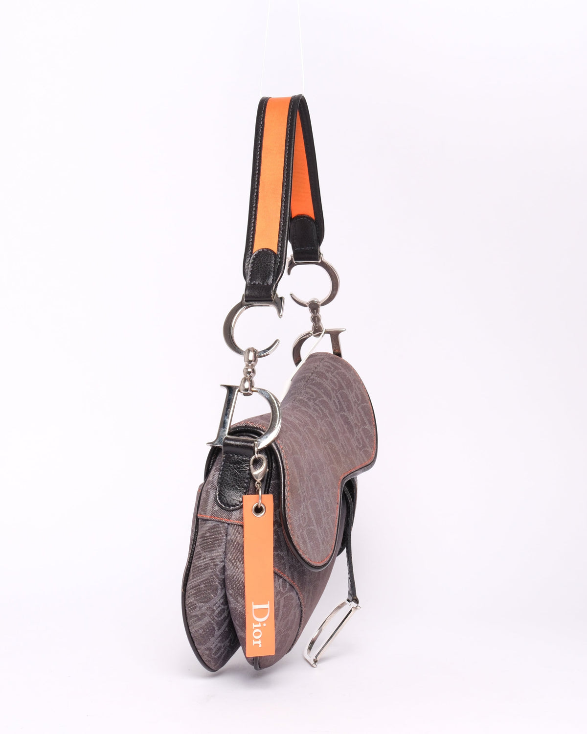 Christian Dior Denim Monogram Flight Saddle